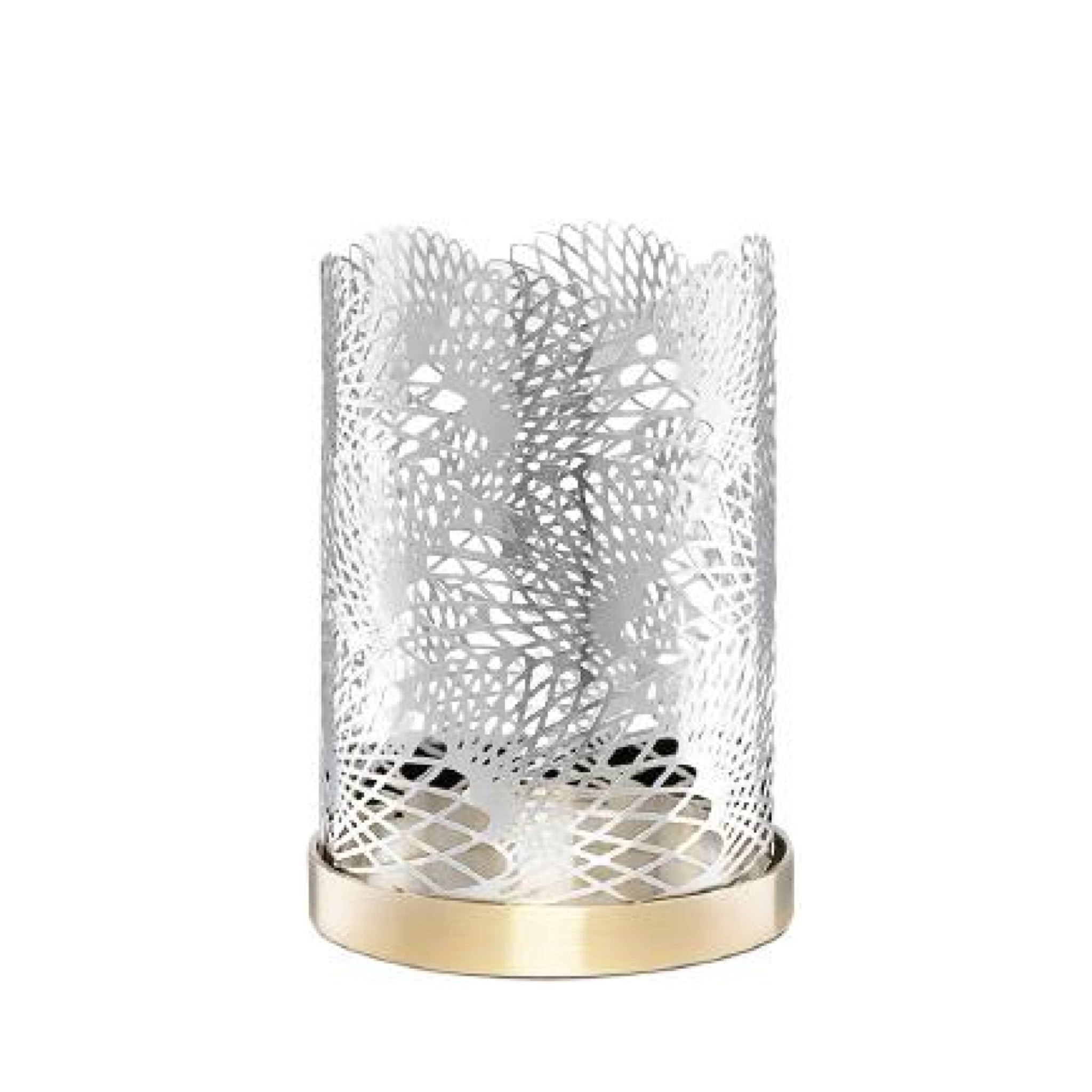 Skultuna Celestial Tealight Holder, Silver