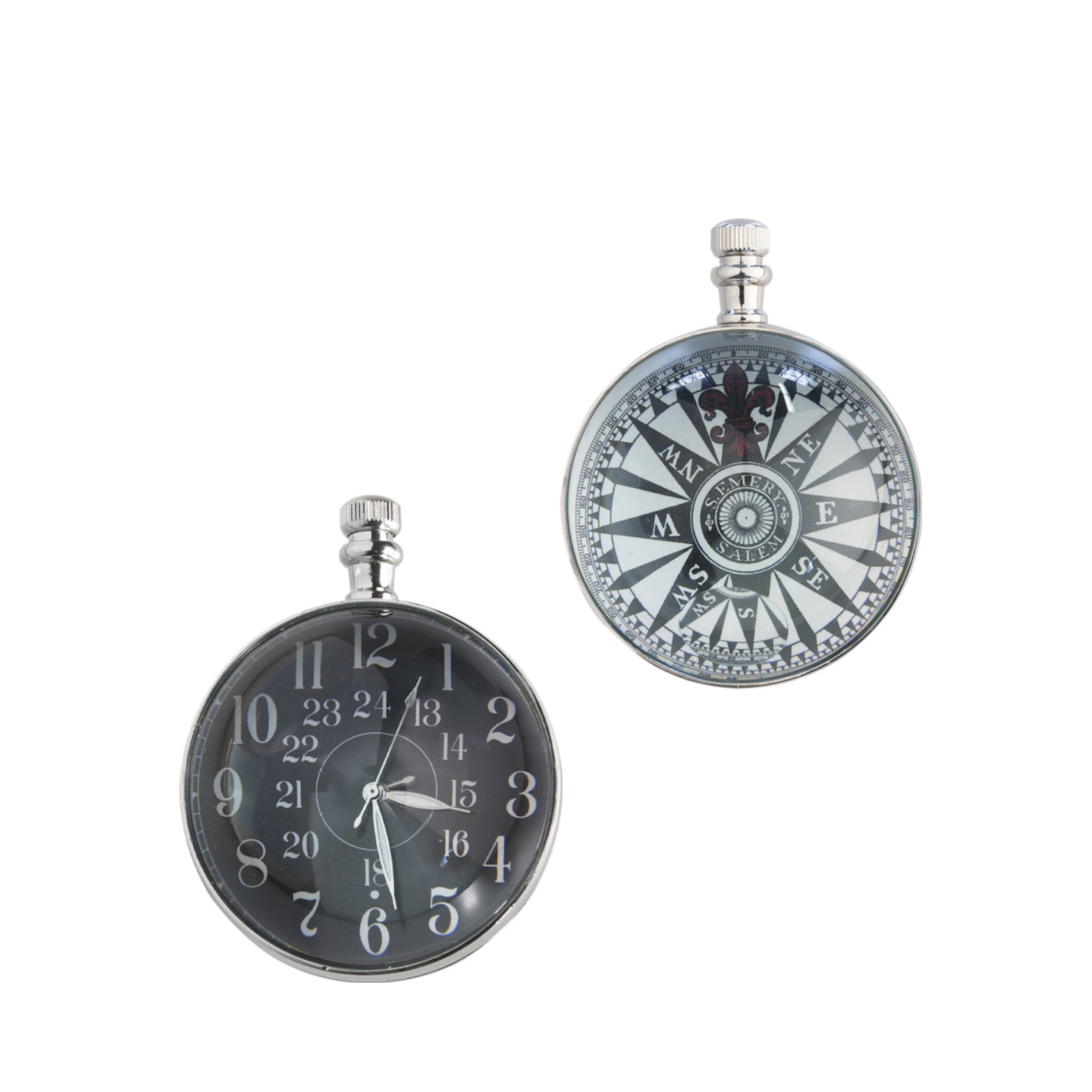 Authentic Models Eye Of Time Watch, Nickel