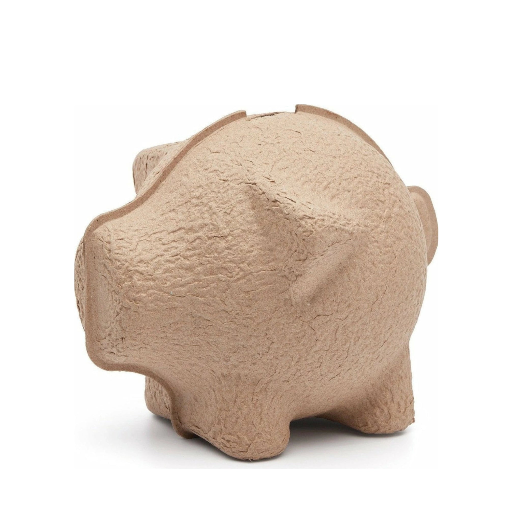 Puik Tammy Piggy Bank, Natural Grey
