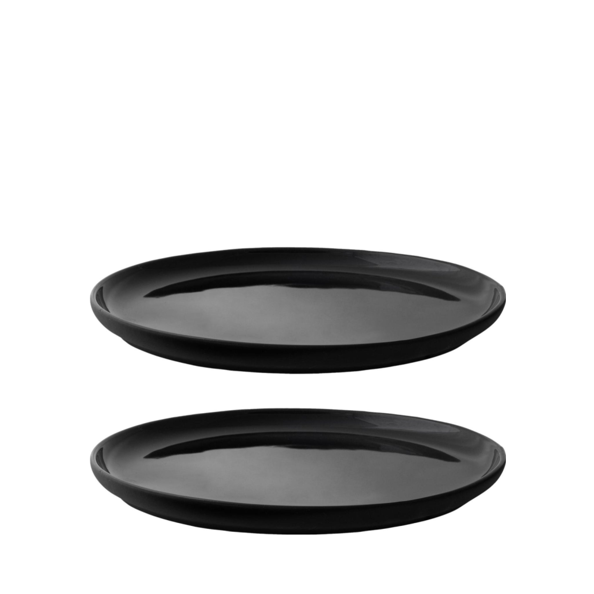 Stelton Theo Plate ø 22 Cm, Black