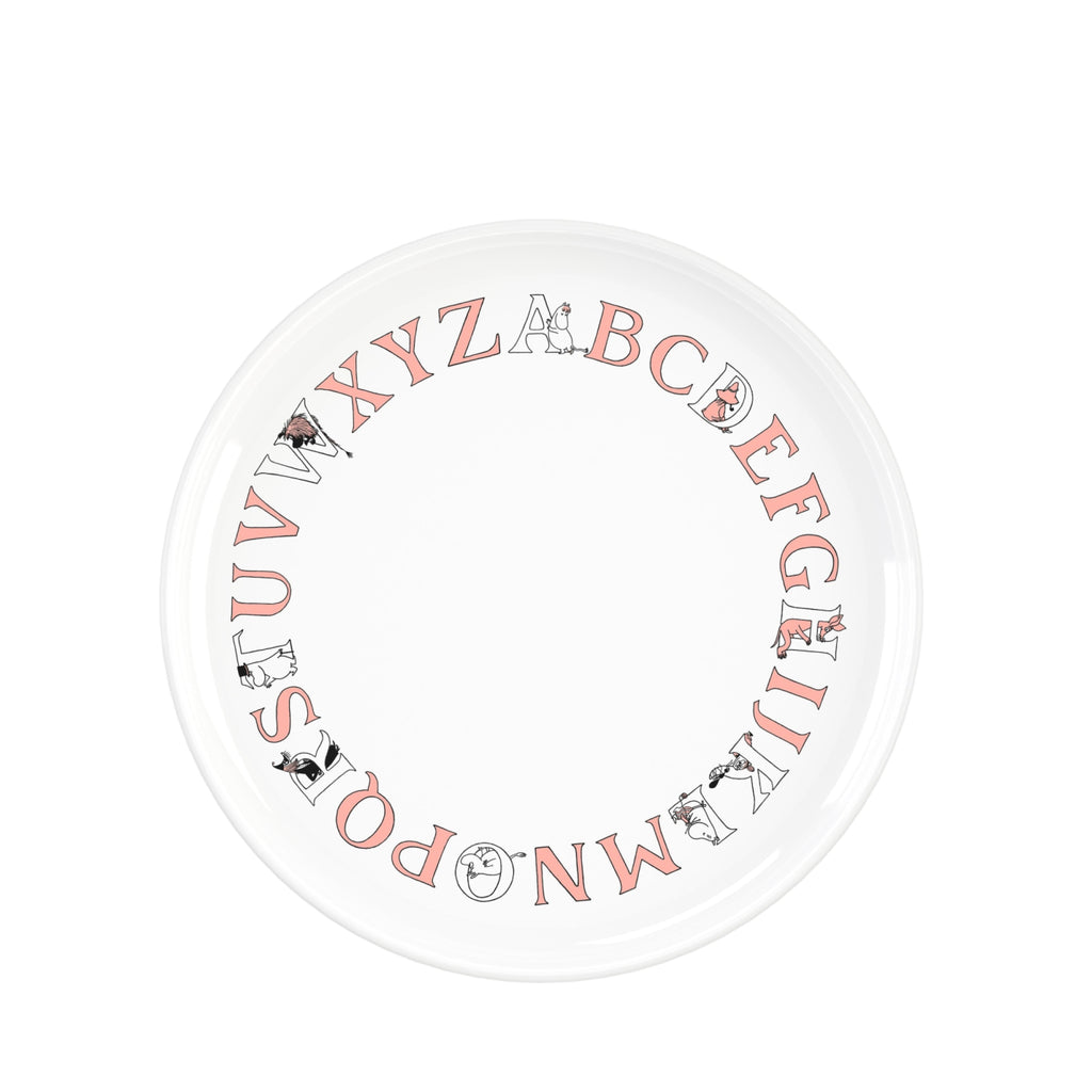 Rig Tig Moomin Abc Plate, Moomin Salmon