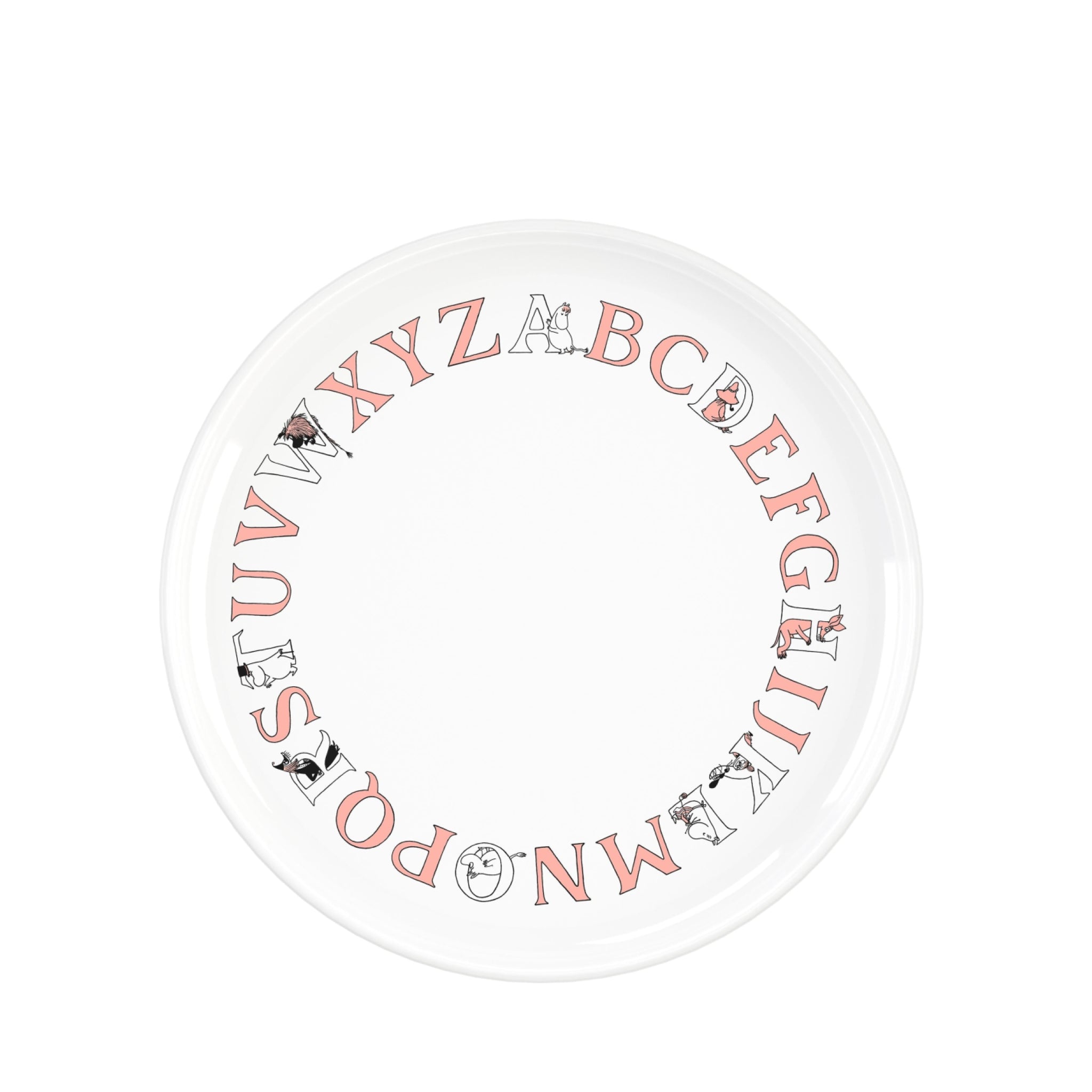 Rig Tig Moomin Abc Plate, Moomin Salmon