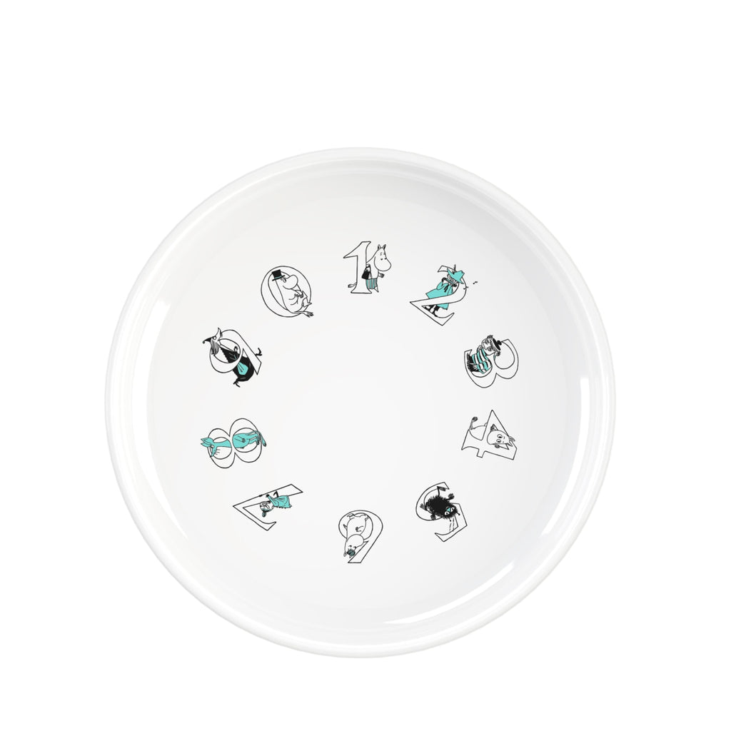 Rig Tig Moomin Abc Bowl, Moomin Turquoise