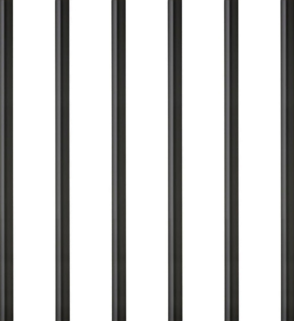 Lyngby Glas straw 6 pcs. black, 6 pcs.