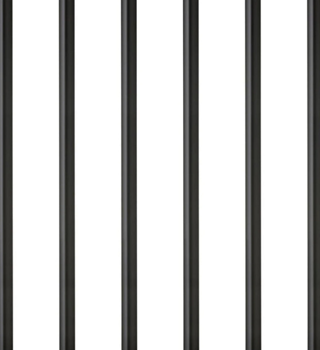 Lyngby Glas straw 6 pcs. black, 6 pcs.