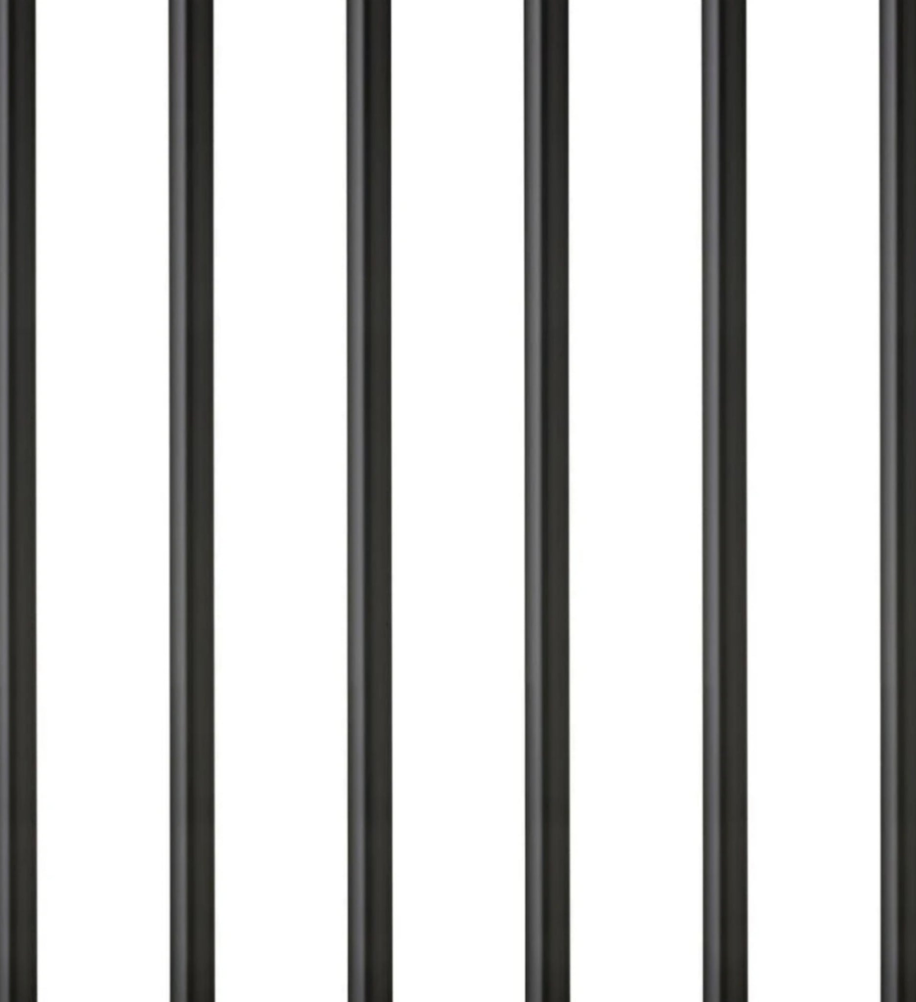 Lyngby Glas straw 6 pcs. black, 6 pcs.