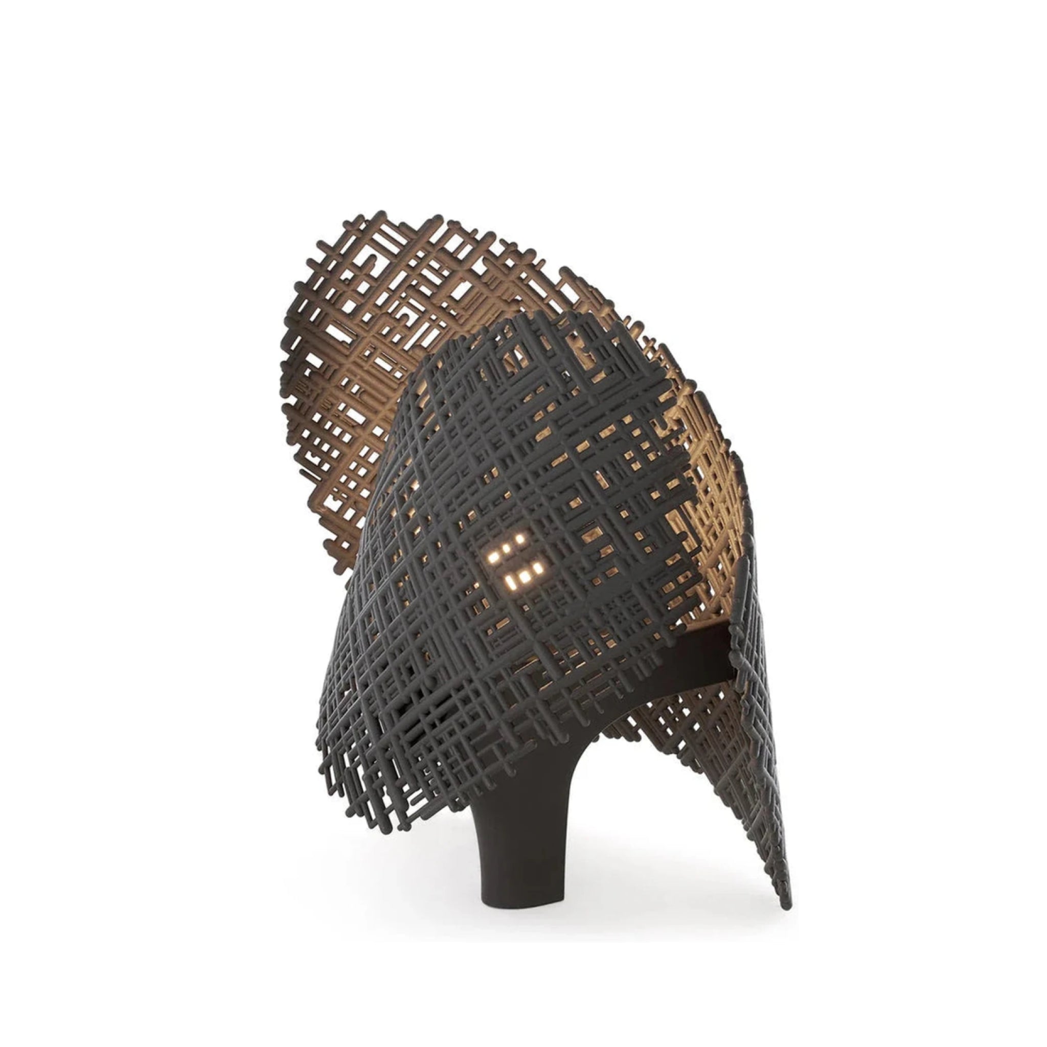 Kartell Tea Table Lamp, Antracite