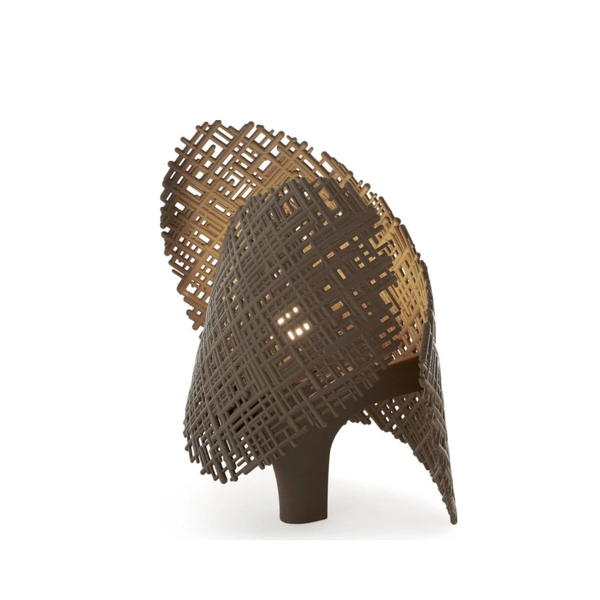 Kartell Tea Table Lamp, Taupe