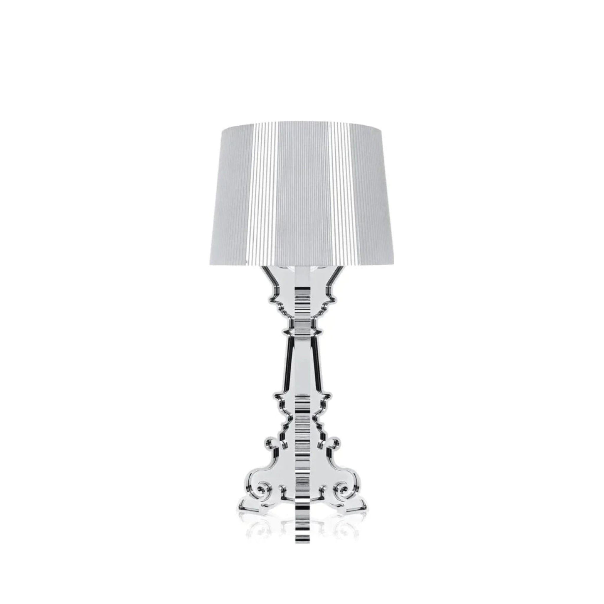 Kartell Bourgie Table Lamp, Chrome