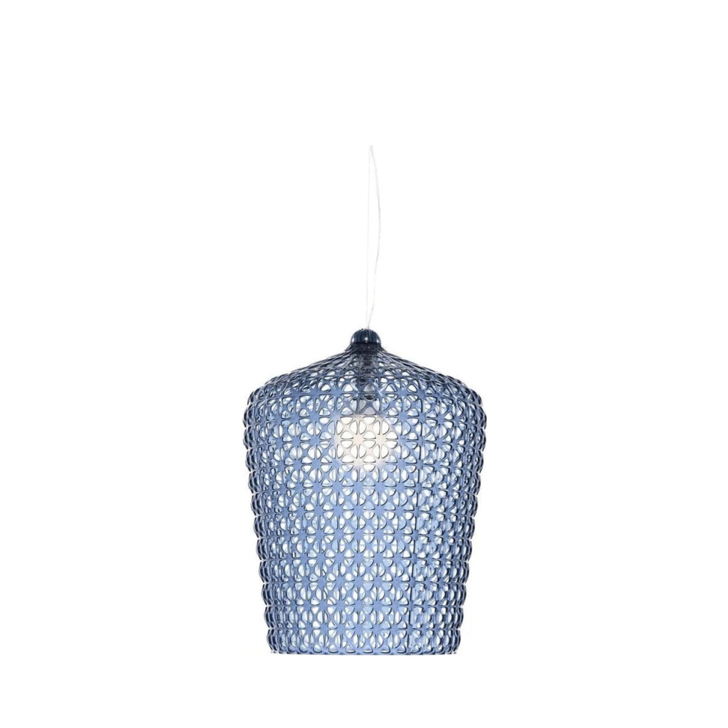 Kartell Kabuki Suspension Lamp, Light Blue