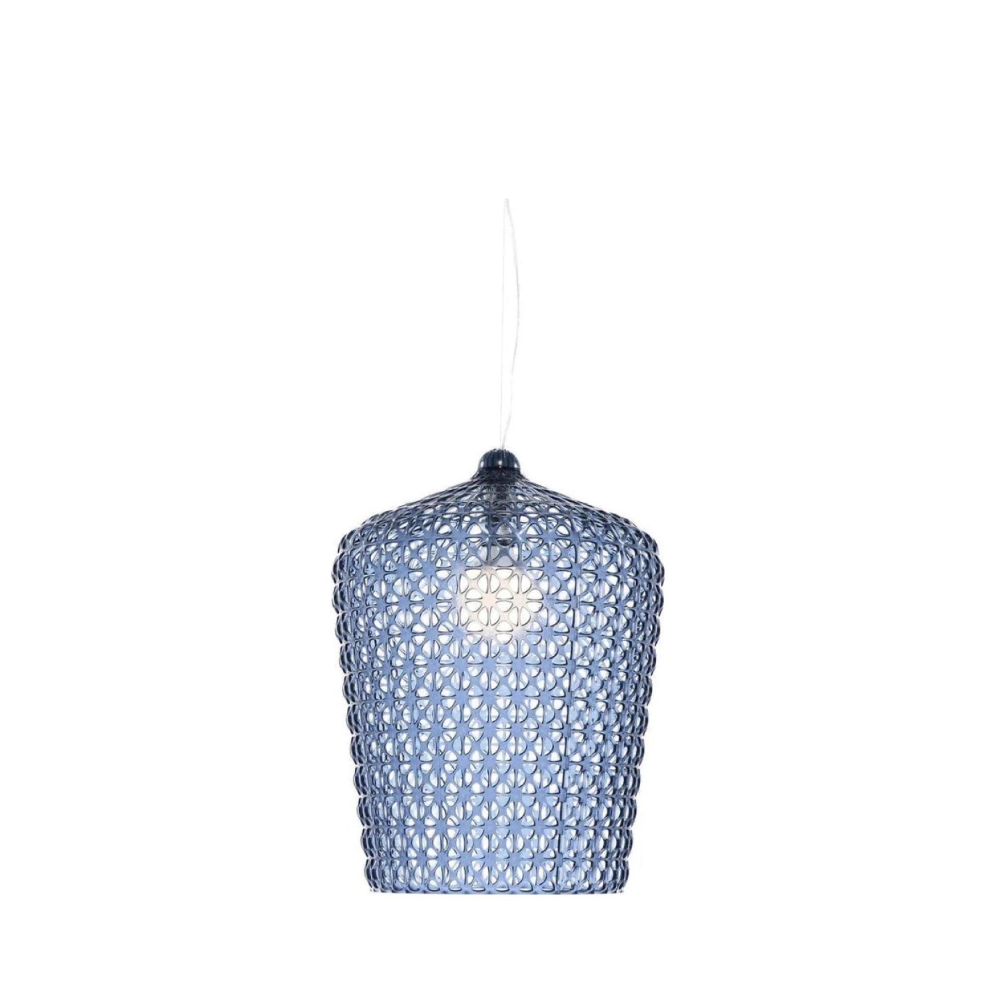 Kartell Kabuki Suspension Lamp, Light Blue