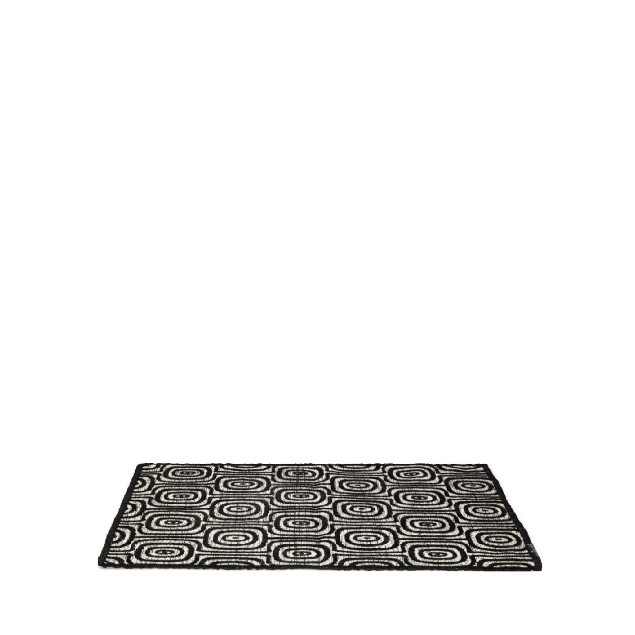 Dutchdeluxes placemat Set of 4 Black & White, Monkey Eyes