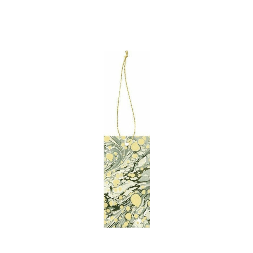 Ferm Living Marbling Gift Tag, Green
