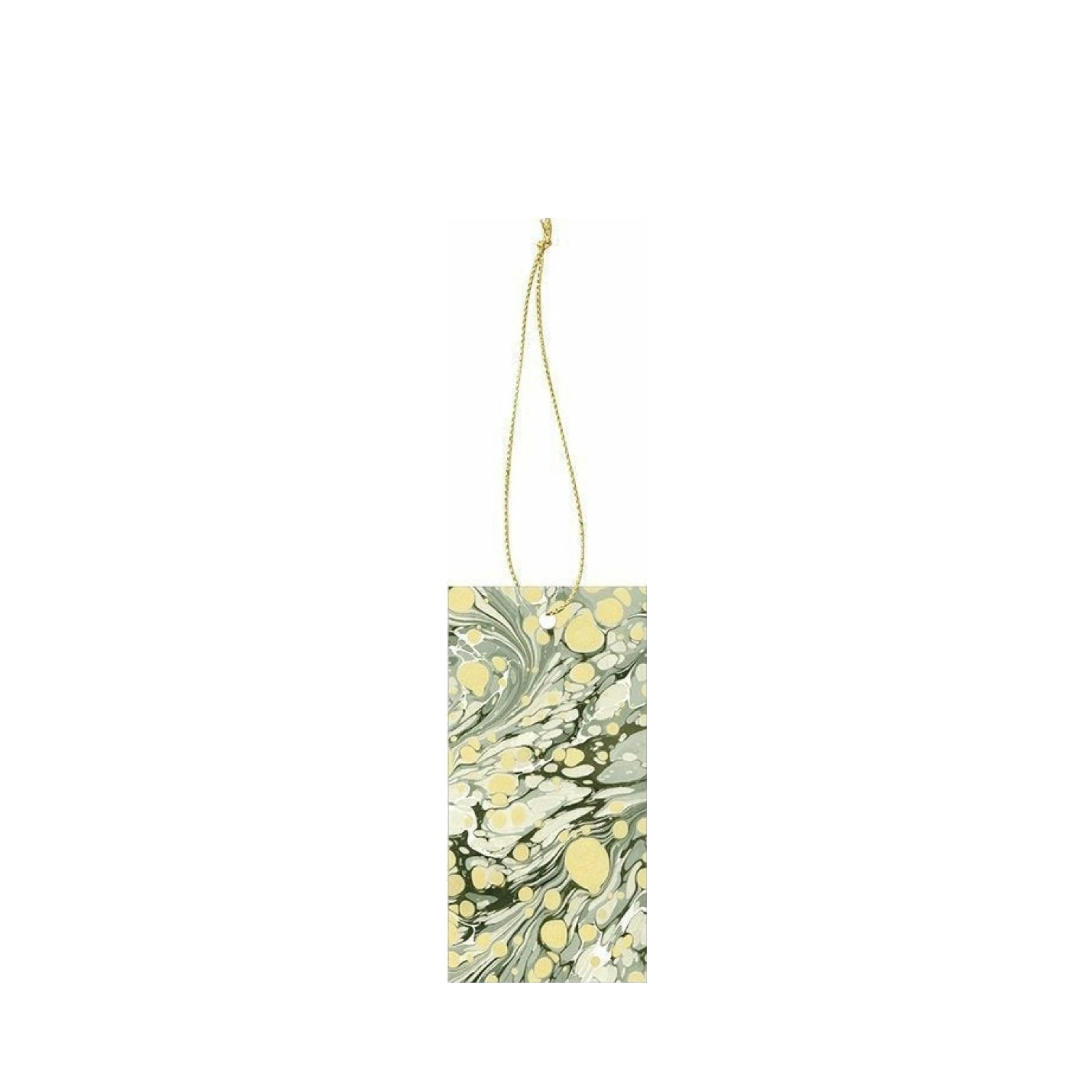 Ferm Living Marbling Gift Tag, Green