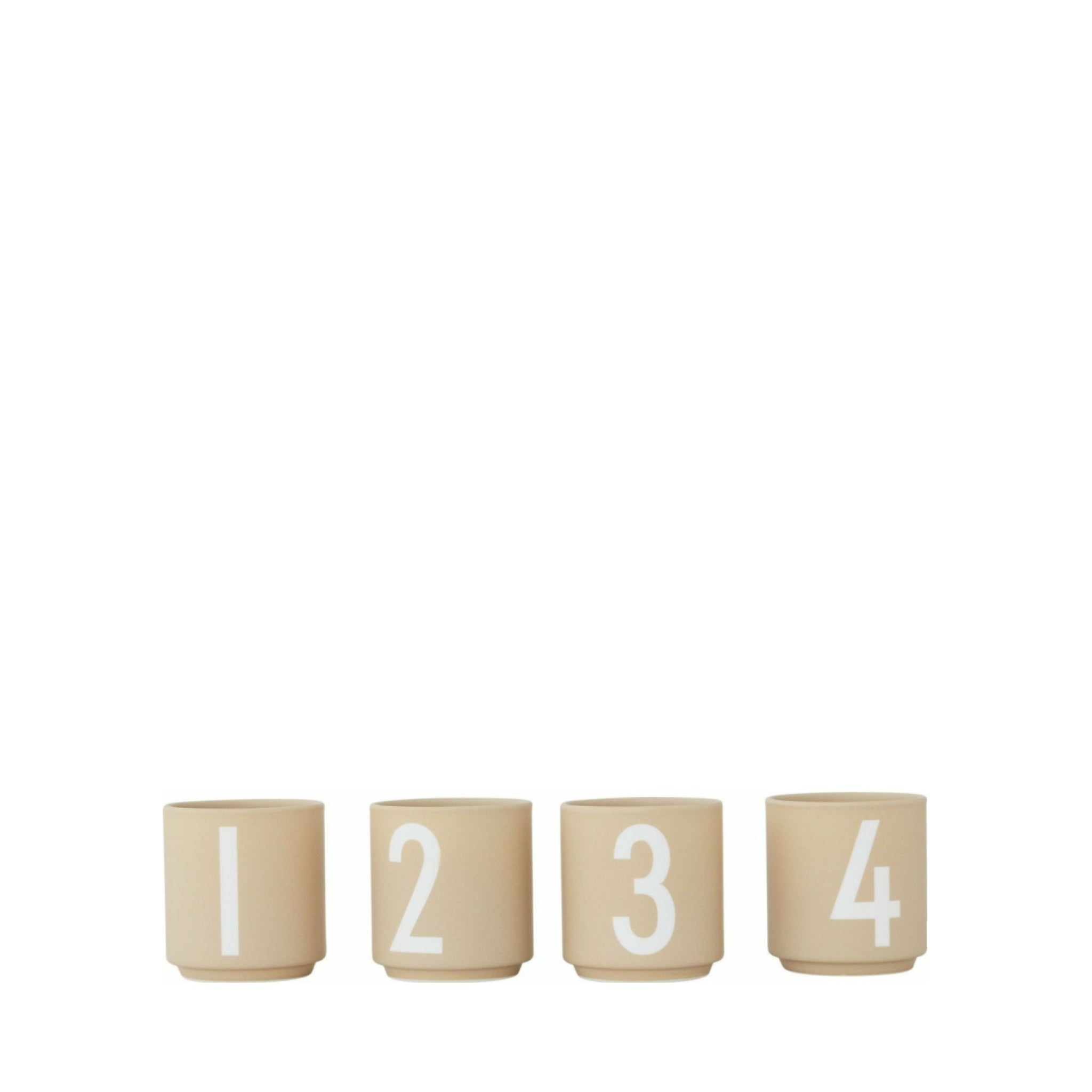 Design Letters Mini Espresso Cup set, beige