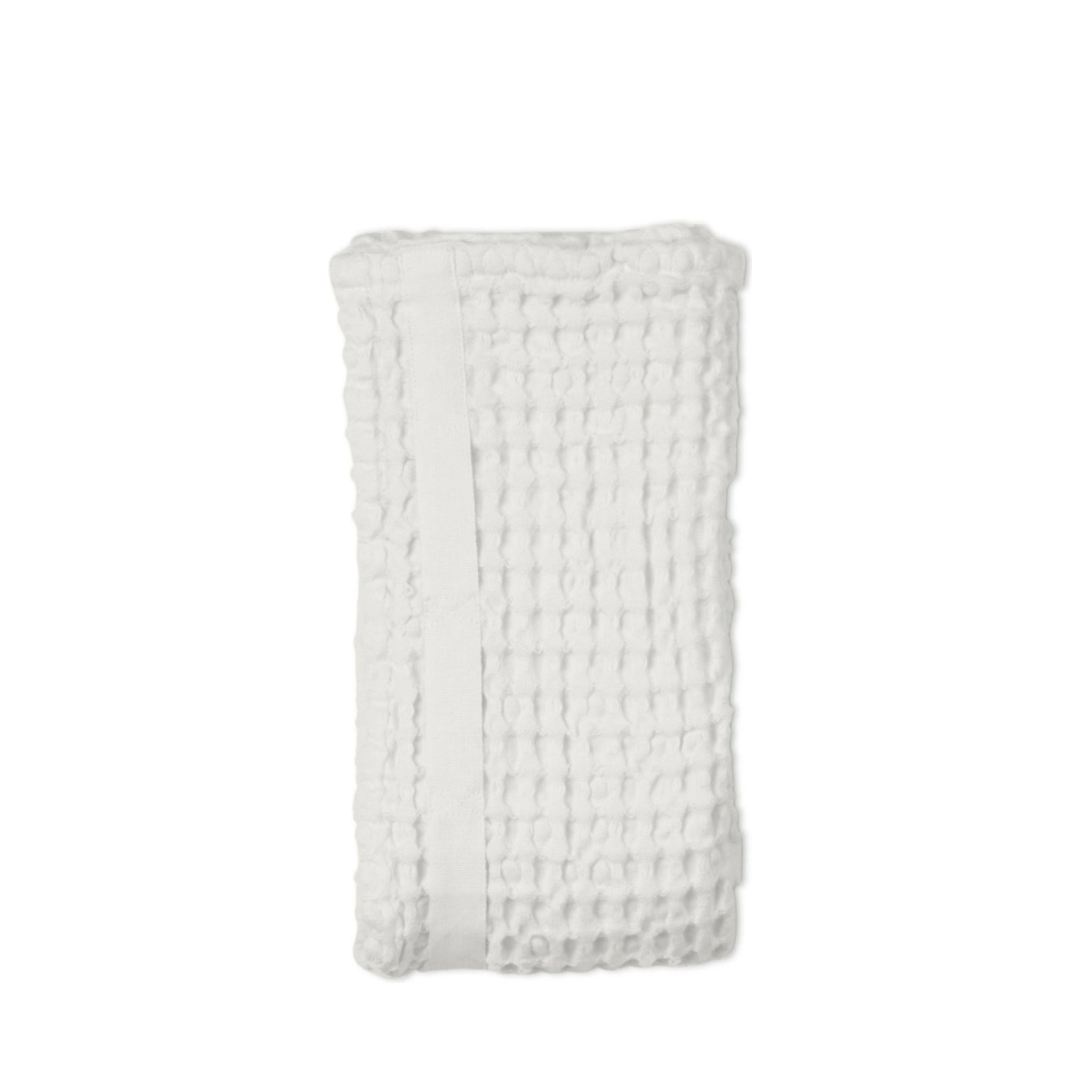 The Organic Company Big Waffle Hand Towel, Natural White