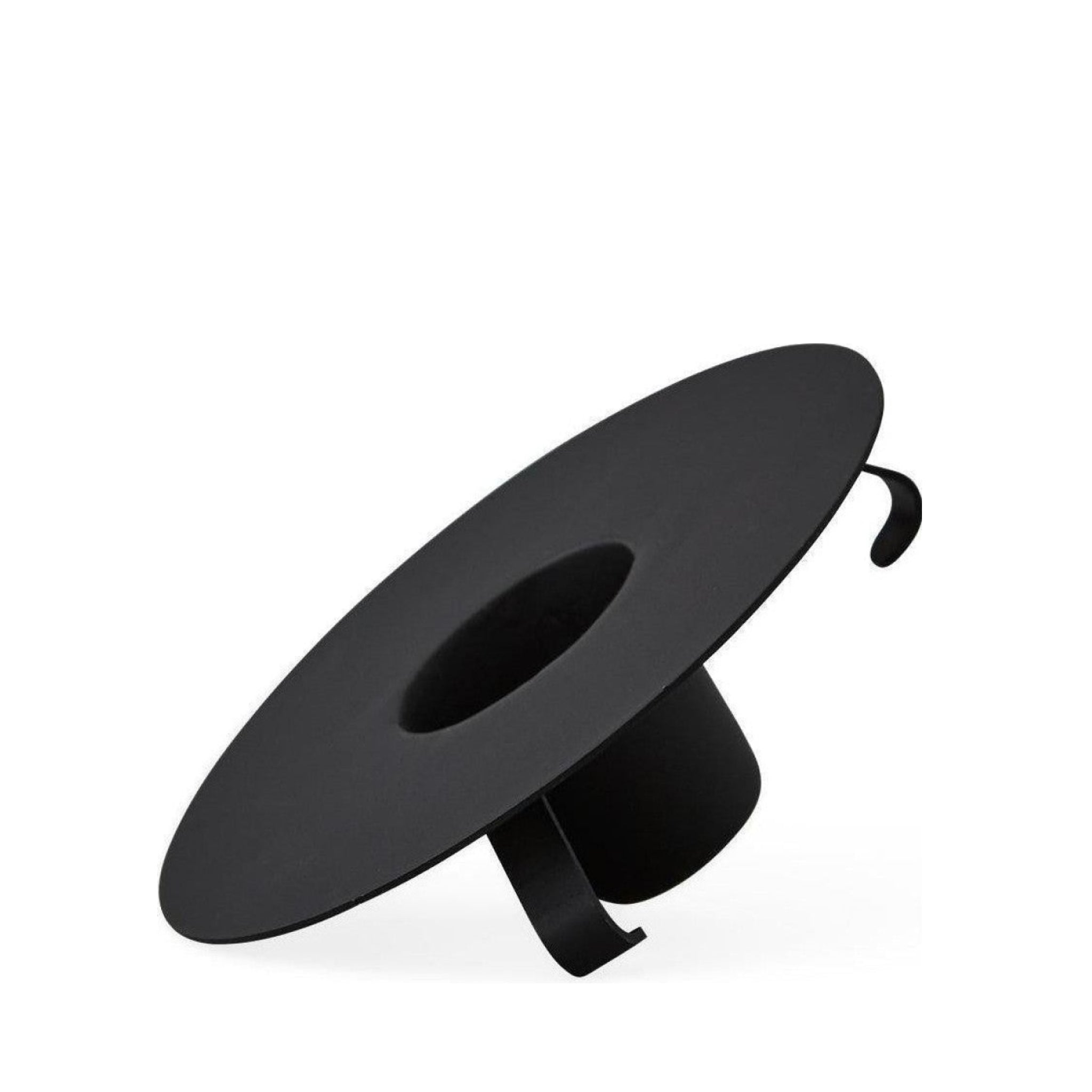 Design Letters Candle Keeps Insert for Abc Cups, Black