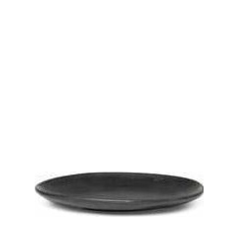 Ferm Living Flow Plate Black, ø15cm