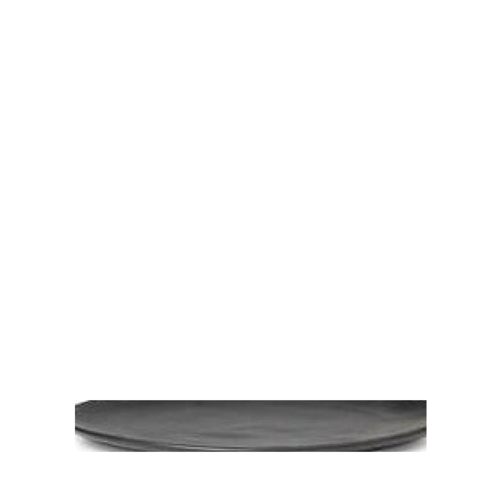 Ferm Living Flow Plate Black, ø22cm