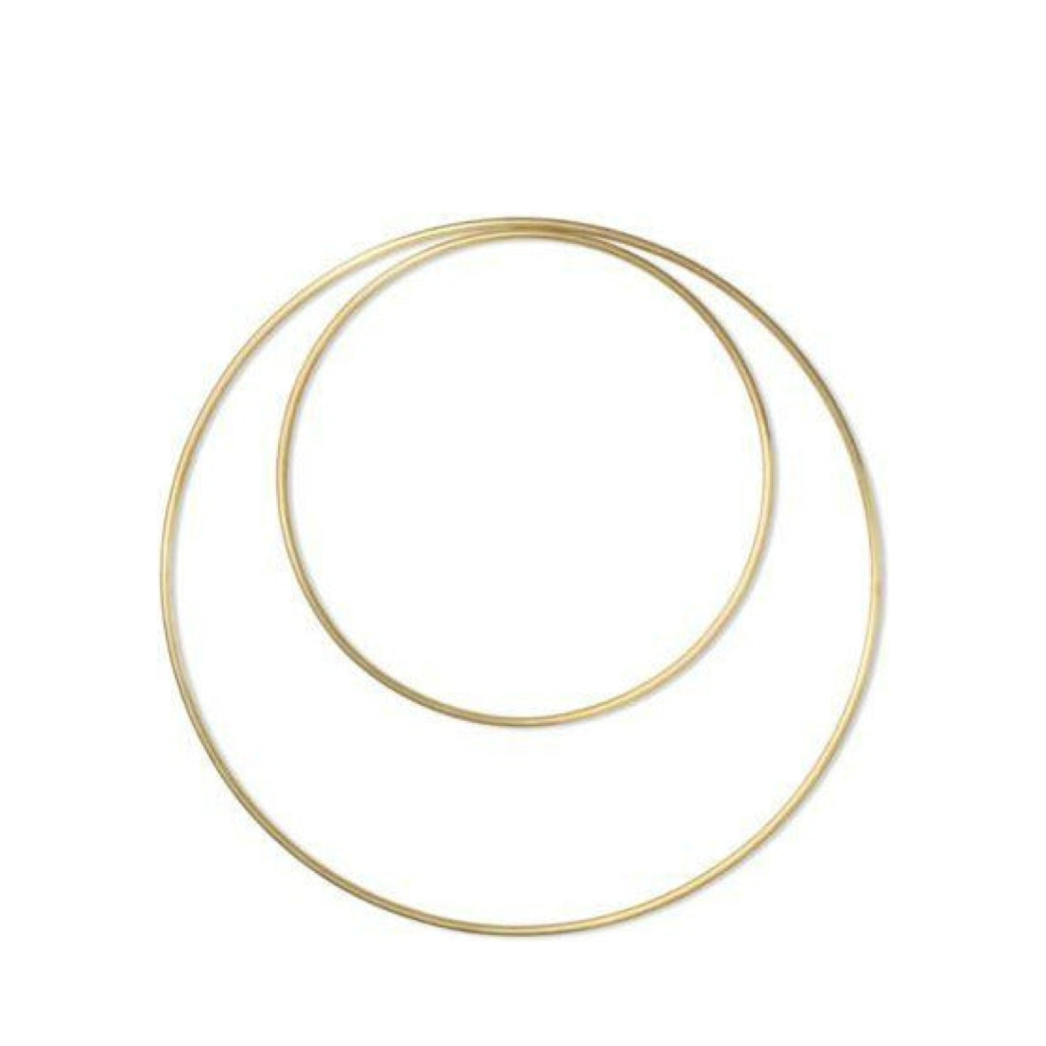 Ferm Living Deco Frame Ring Small, Brass
