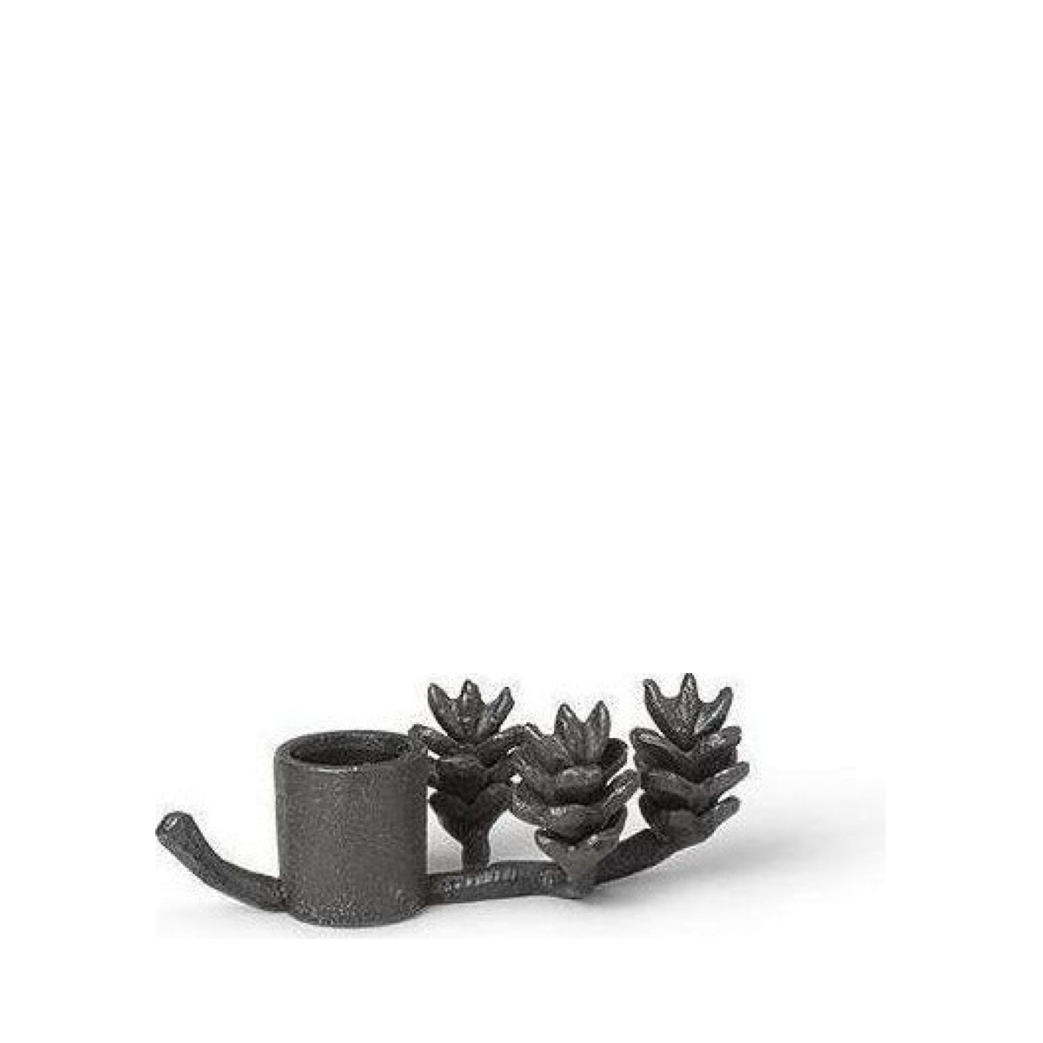Ferm Living Forest Candlestick, Black Brass