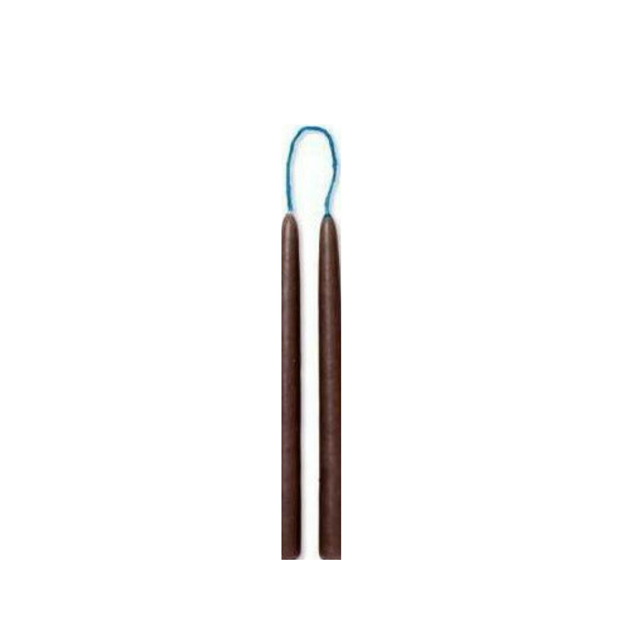Ferm Living Dipped Candles Set Of 8 1,2x15 Cm, Brown