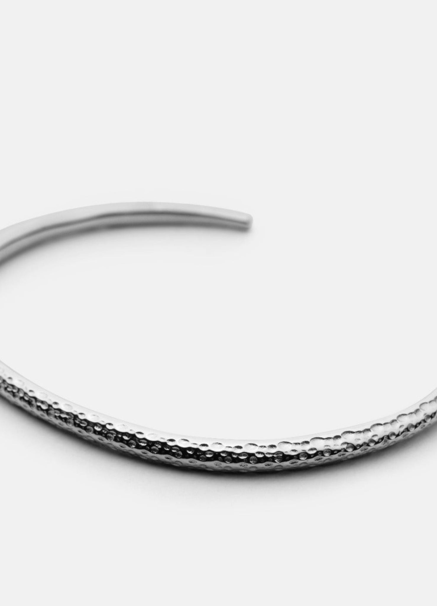 Skultuna Juneau Bracelet Small Polished Steel, ø14,5 Cm
