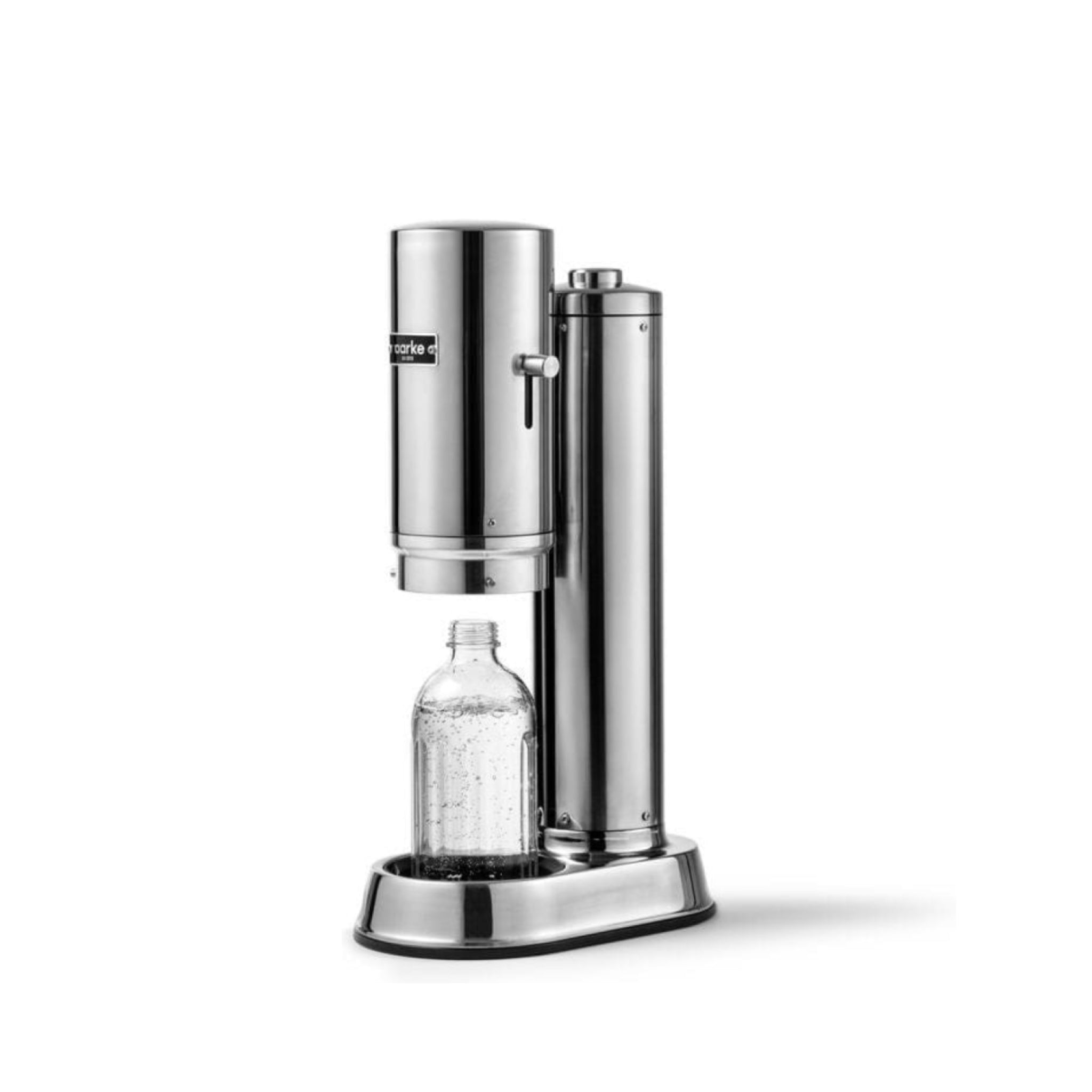 Aarke Carbonator Pro: Stainless Steel Sparkling Water Maker With Glass Bottle