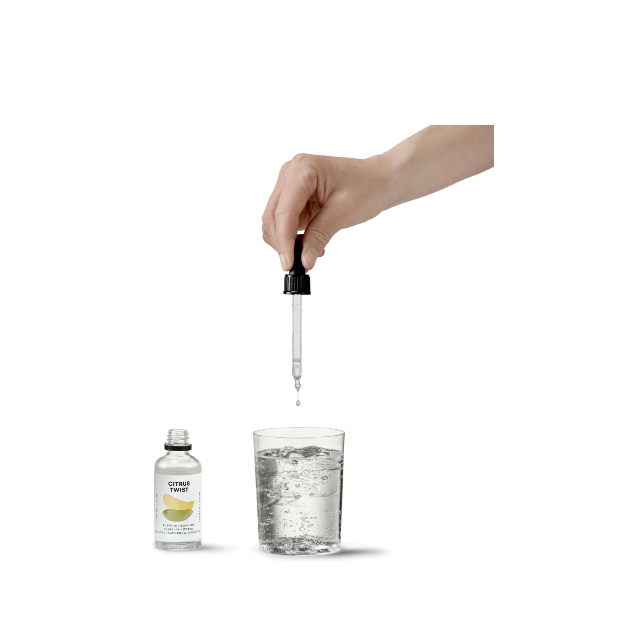 Aarke Citrus Twist Aroma Drops: Refreshing, Eco-friendly Sparkling Flavor