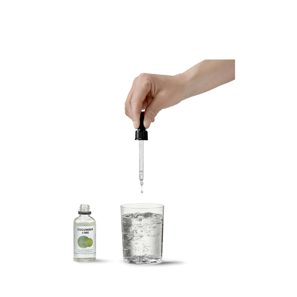 Aarke Cucumber Lime Aroma Drops: Refreshing, Sugar-free Sparkling Water