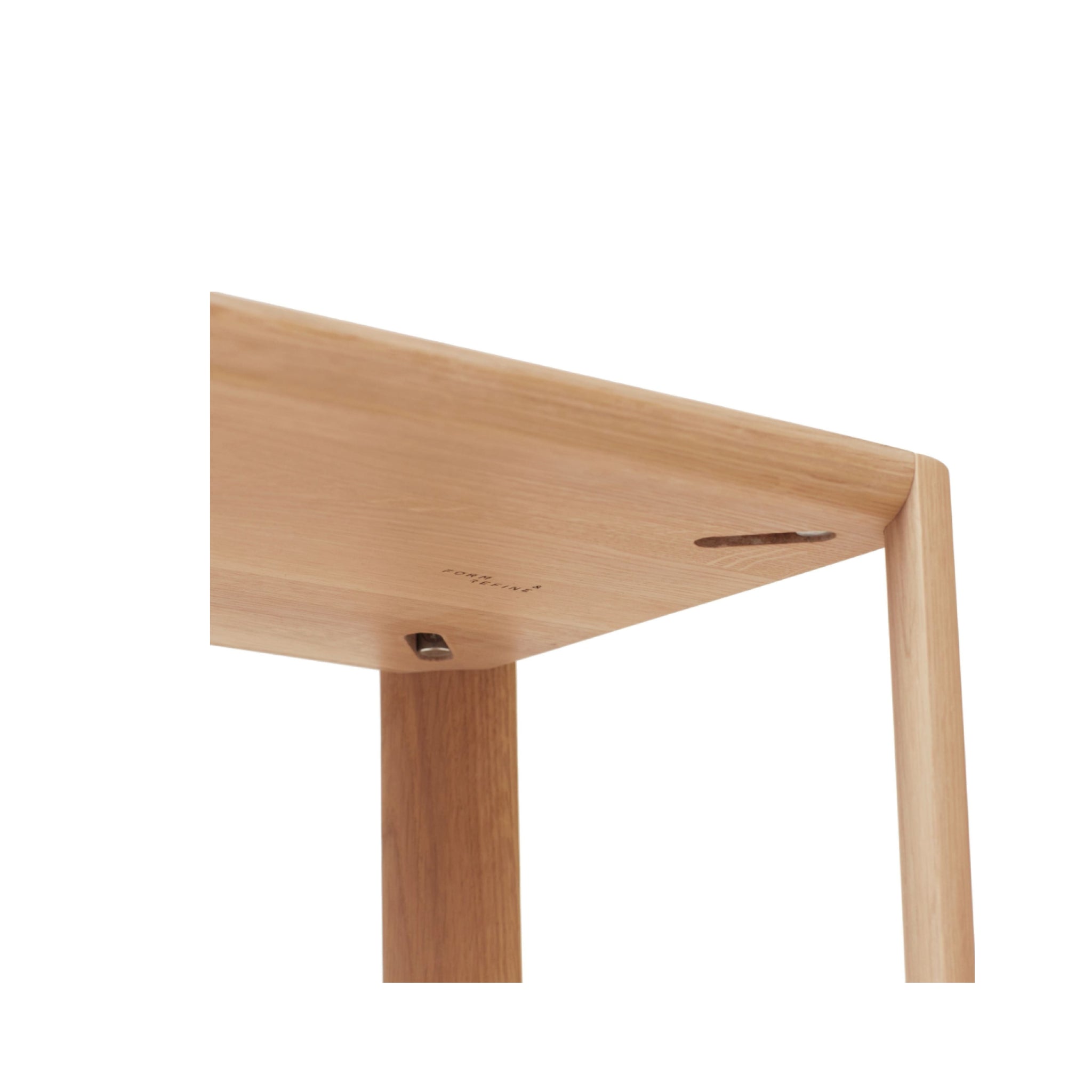 Form & Refine Leaf Shelf 1x3 — White Oiled Oak 100×30×92 cm Room Divider