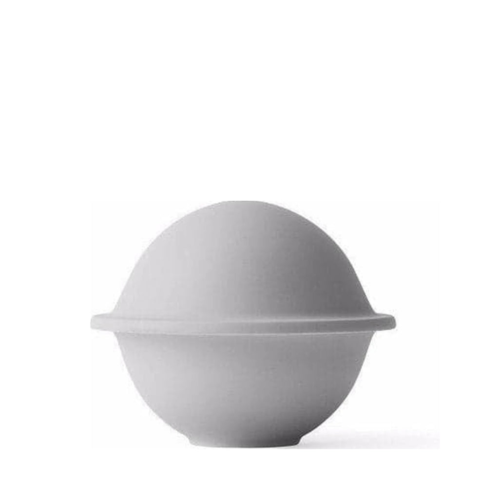 Lyngby Rhombe Chapeau Bowl With Lid, Light Grey, Large