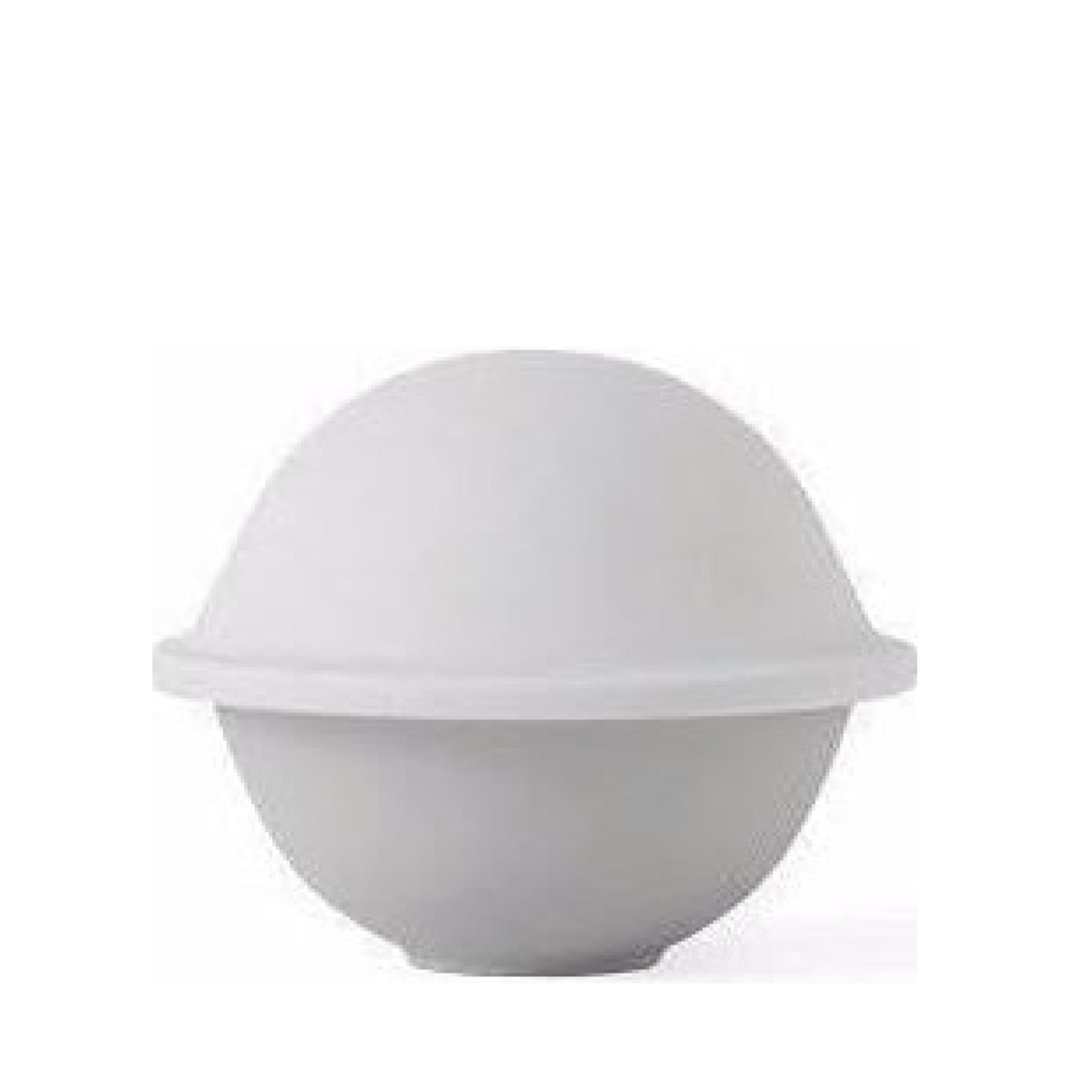 Lyngby Rhombe Chapeau Bowl With Lid, Matt White, Small