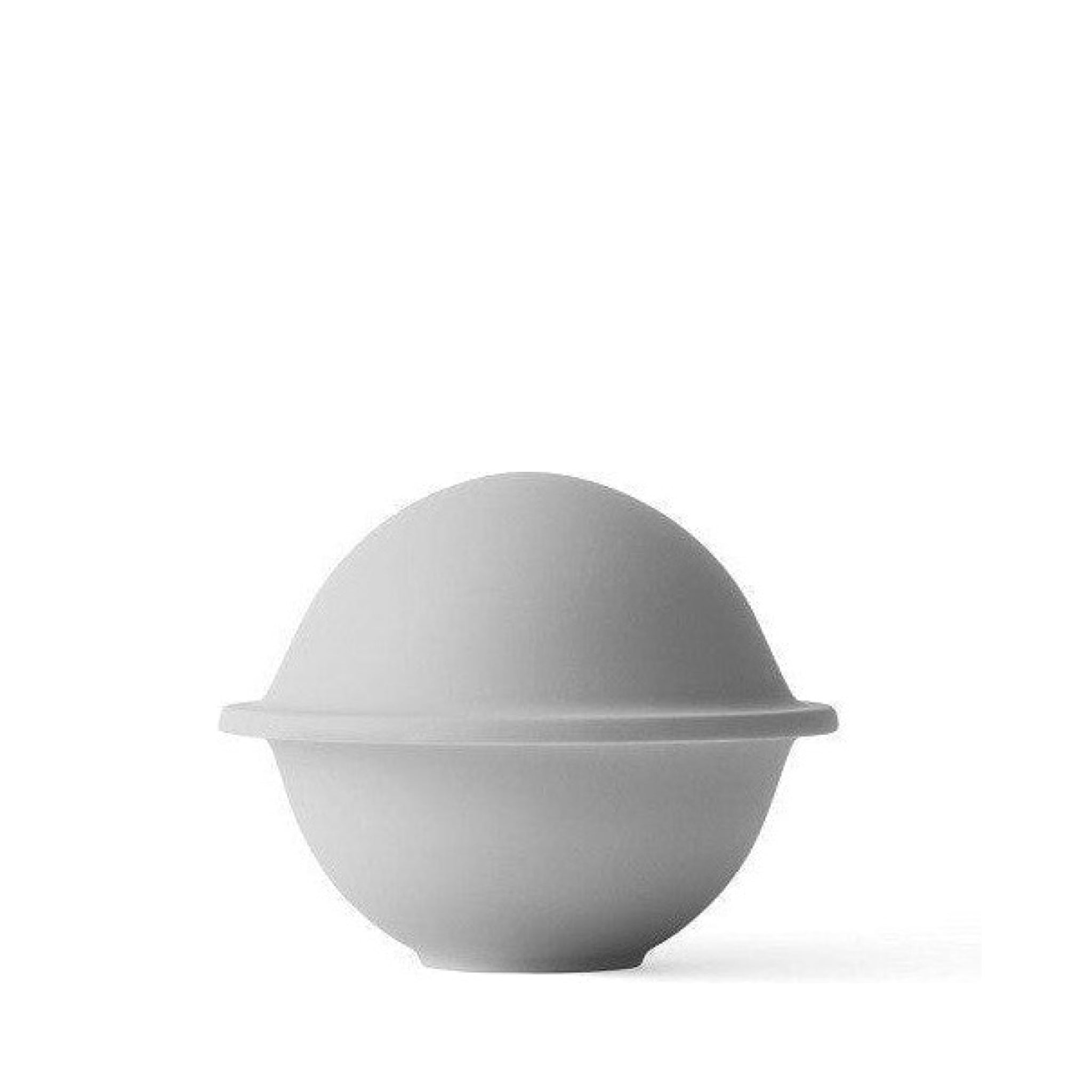 Lyngby Rhombe Chapeau Bowl With Lid, Light Grey, Small