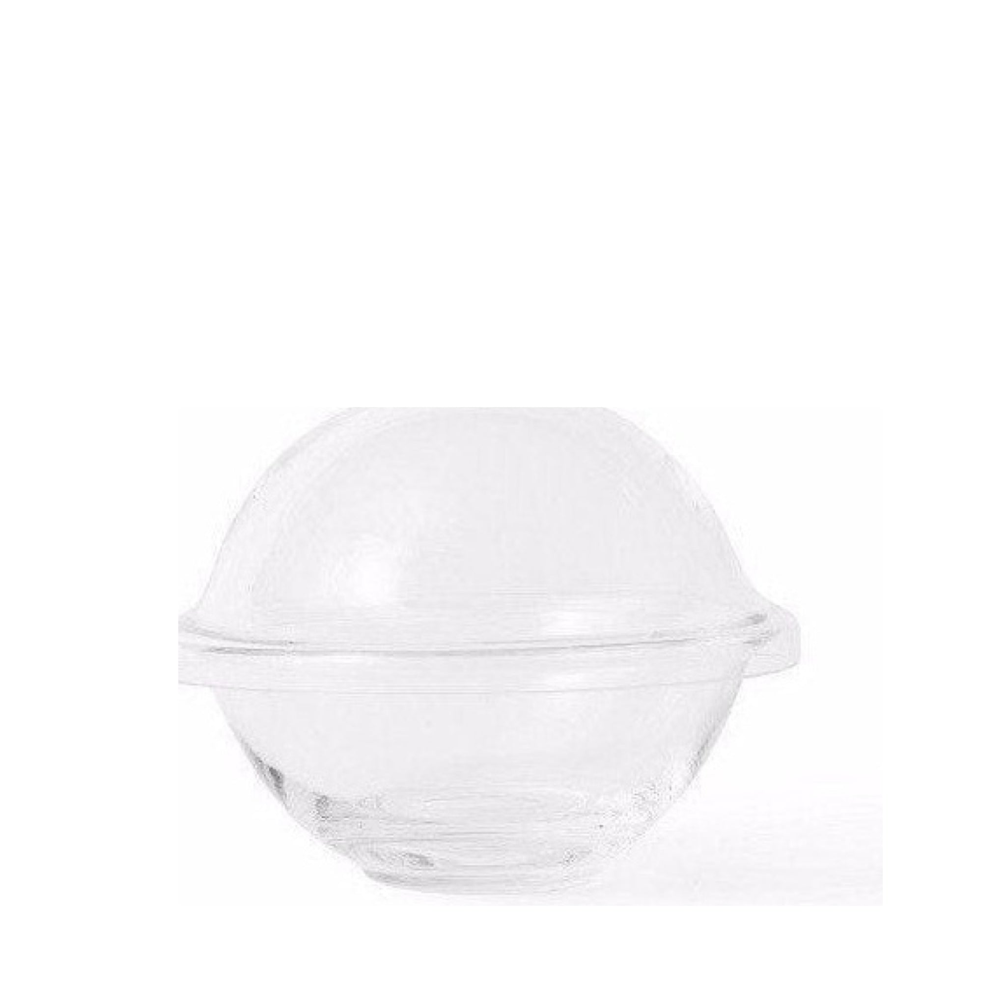 Lyngby Rhombe Chapeau Bowl With Lid, Clear, Large