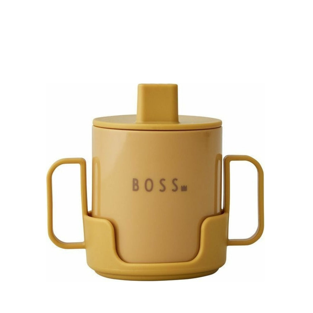 Design Letters Mini Favorite Mug Mustard, Boss