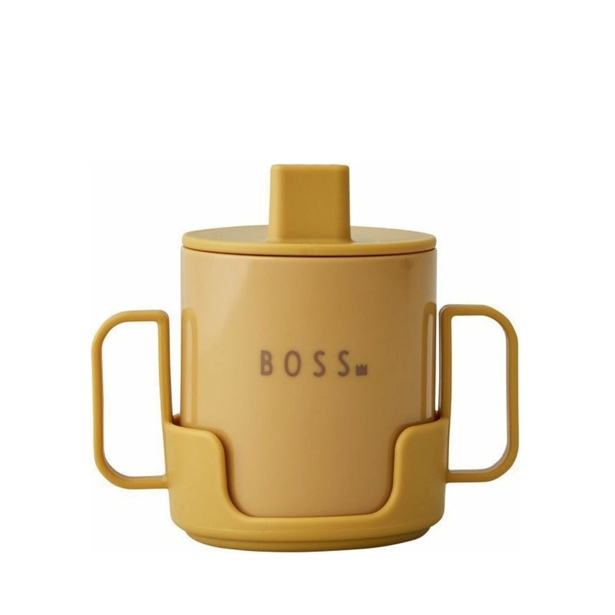 Design Letters Mini Favorite Mug Mustard, Boss