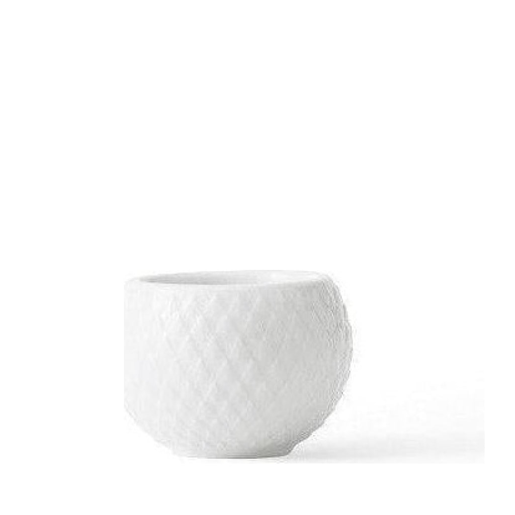 Lyngby RhombeTealight Holder, White, 2 pcs.
