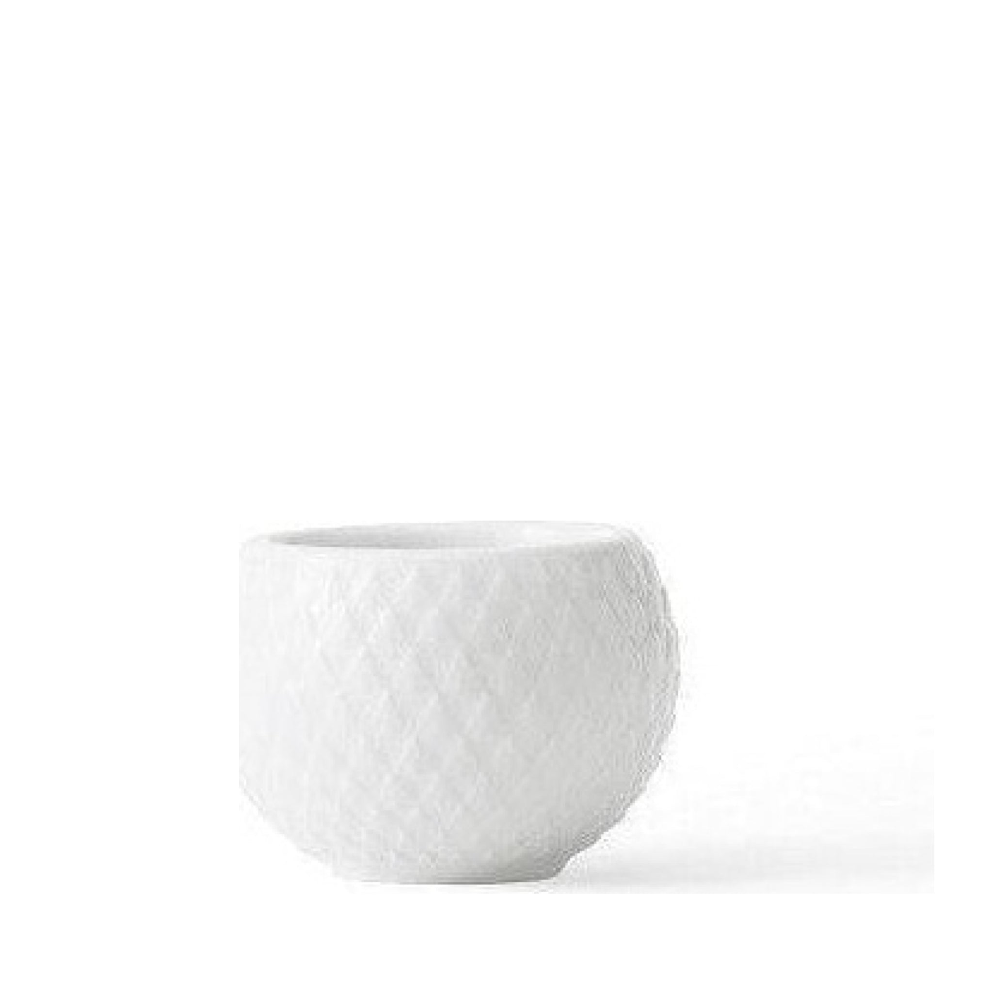 Lyngby RhombeTealight Holder, White, 2 pcs.