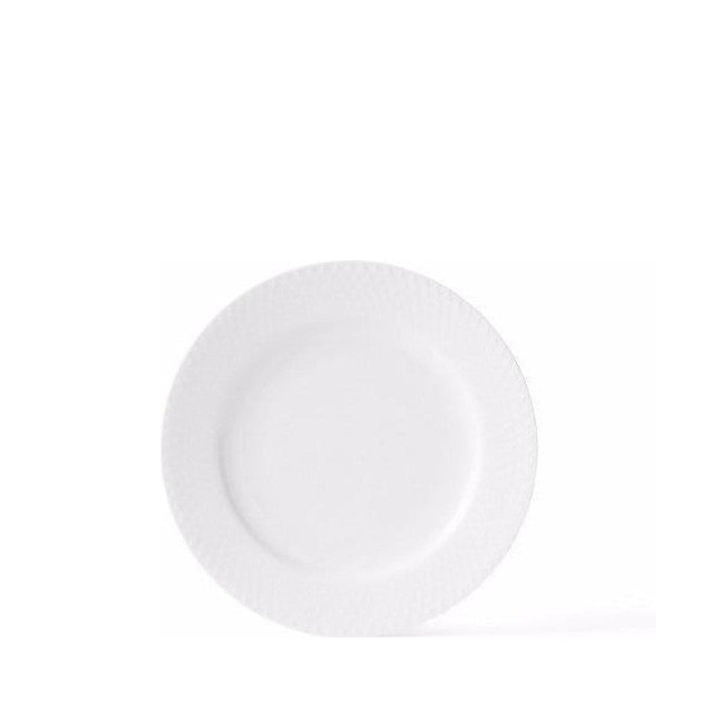 Lyngby Rhombe plate white, 21cm