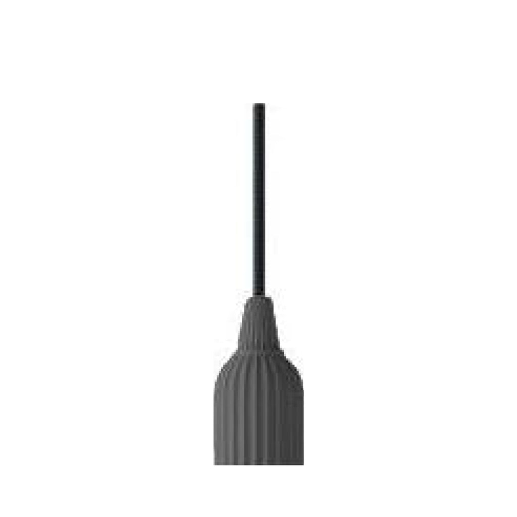 Lyngby Socket 01 Dark Grey, Porcelain