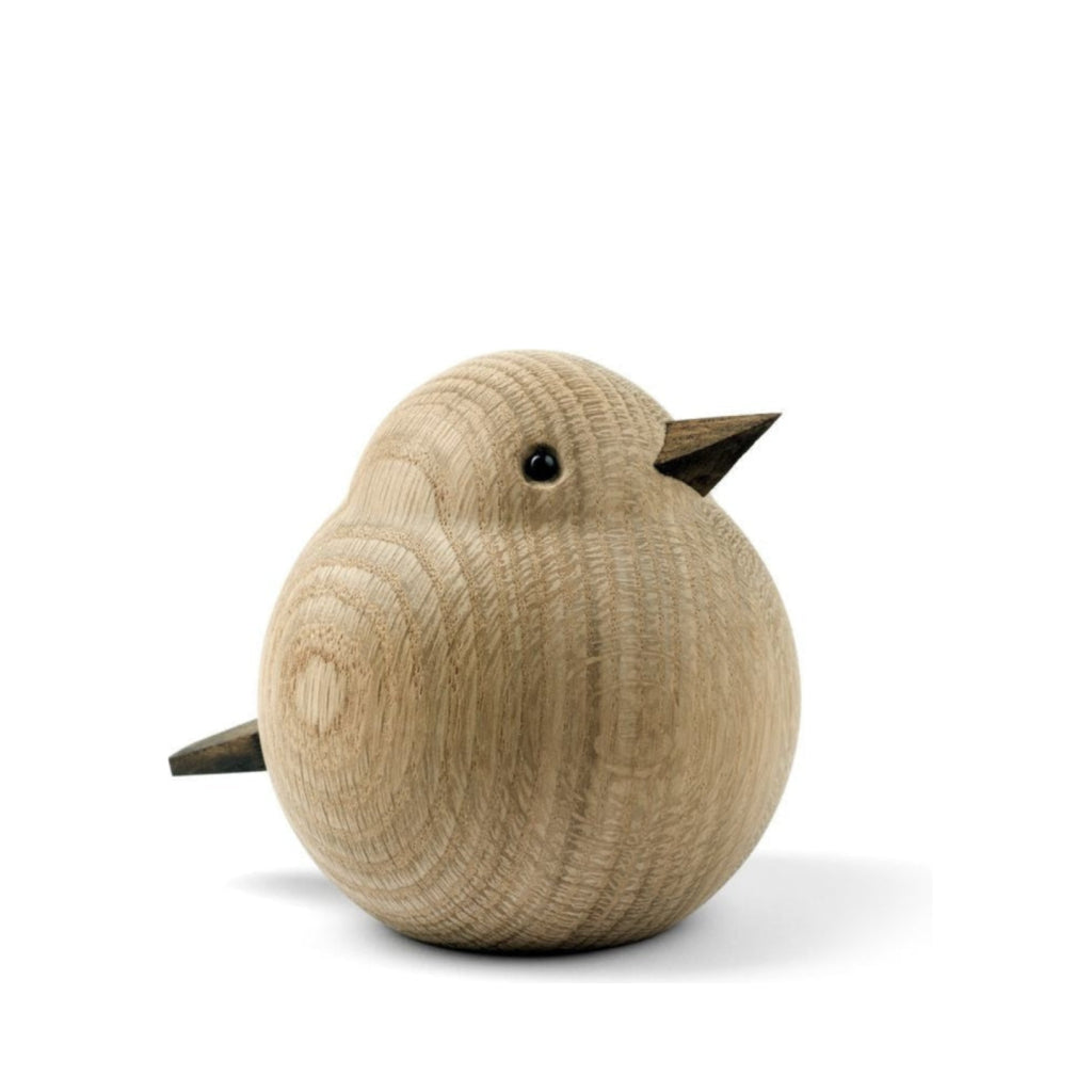 Novoform Design Papa Sparrow Decorative Figure, Natural Oak