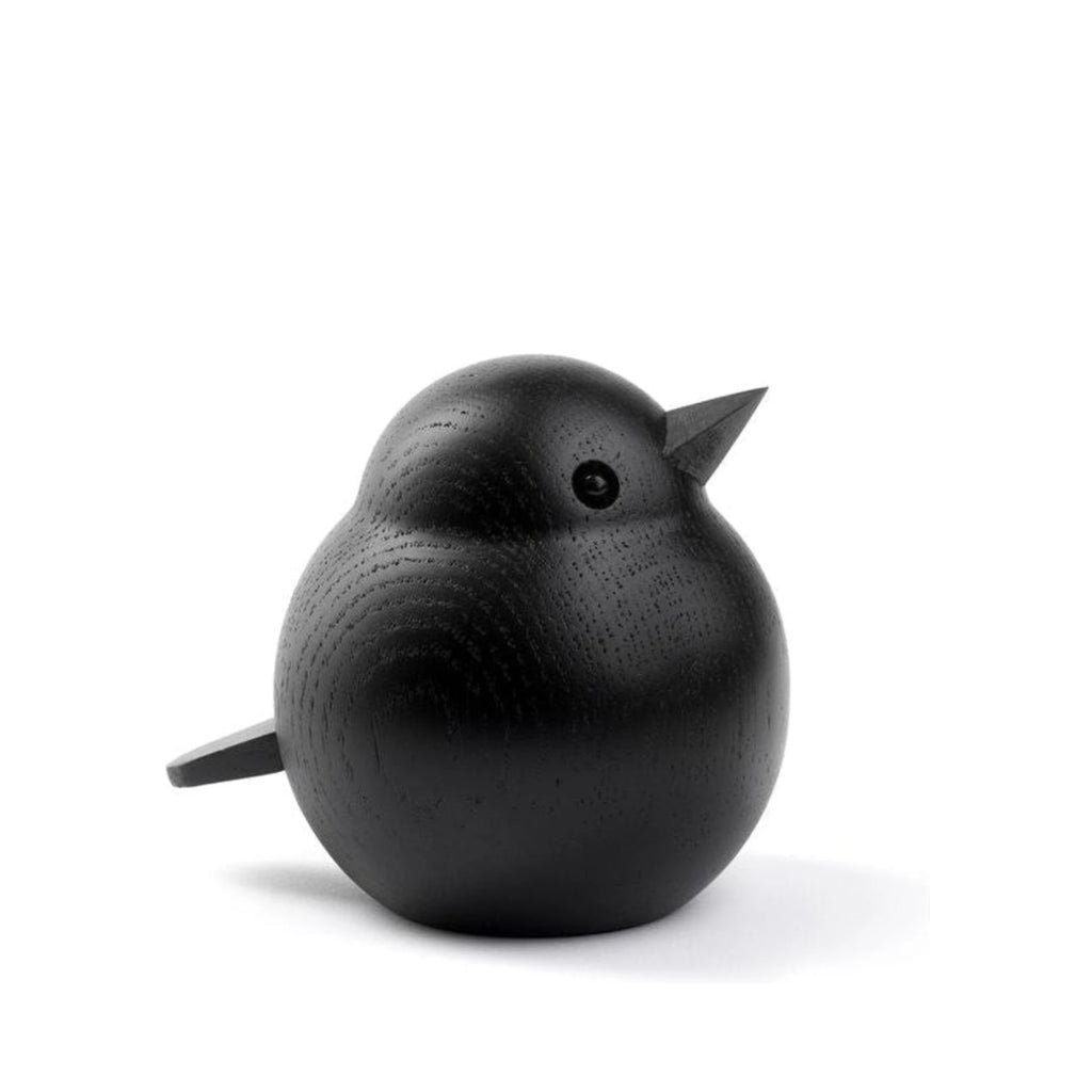 Novoform Design Mama Sparrow Decorative Figure, Black Stained Oak
