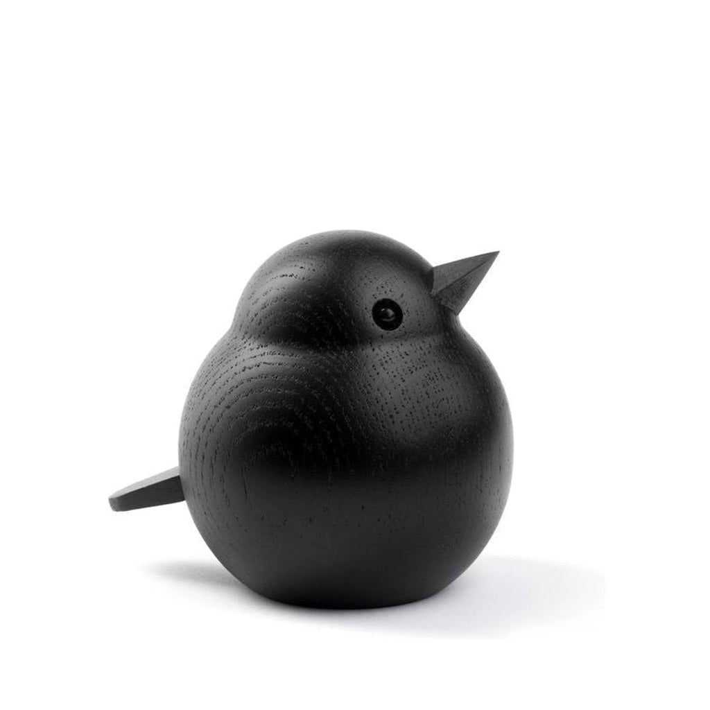 Novoform Design Mama Sparrow Decorative Figure, Black Stained Oak