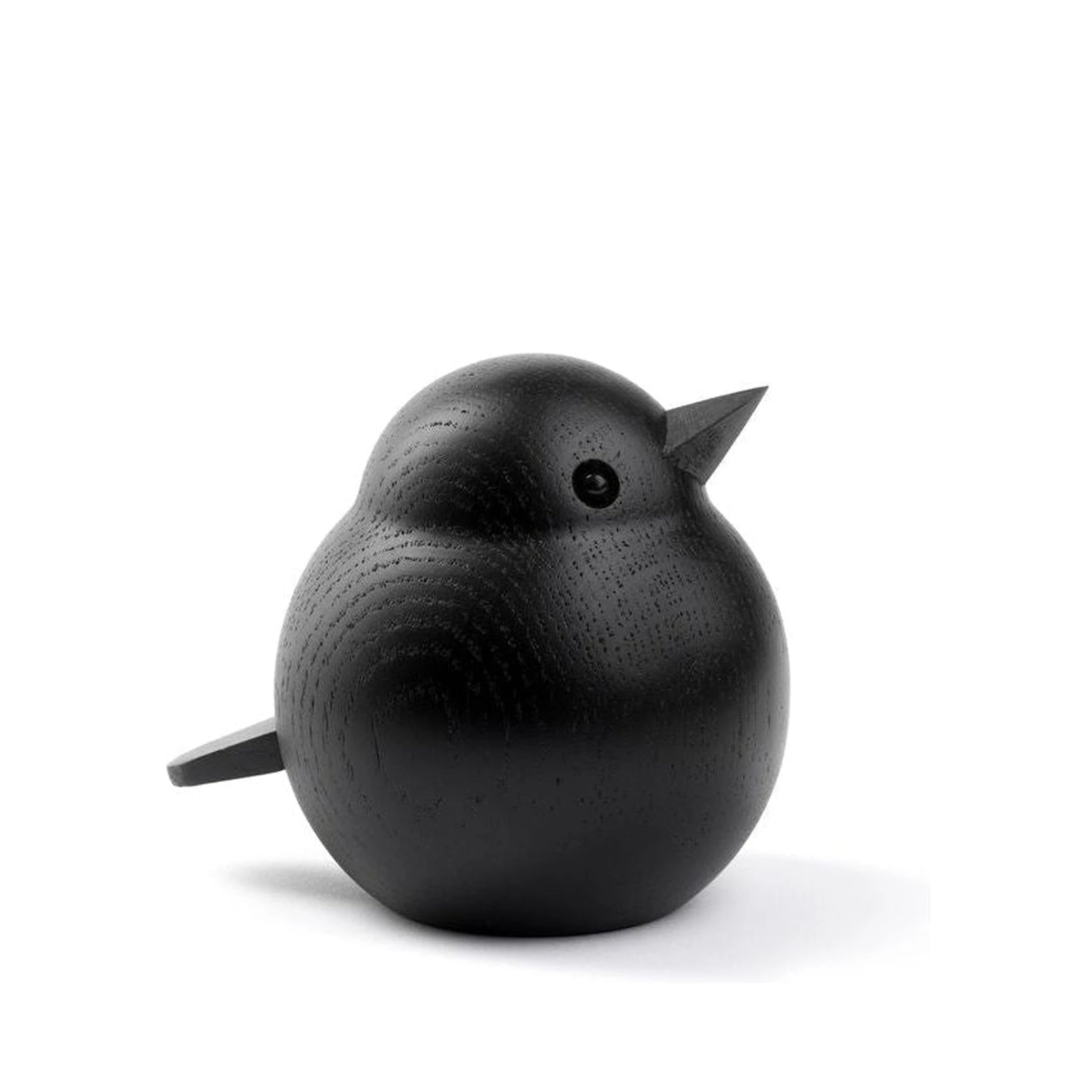 Novoform Design Mama Sparrow Decorative Figure, Black Stained Oak
