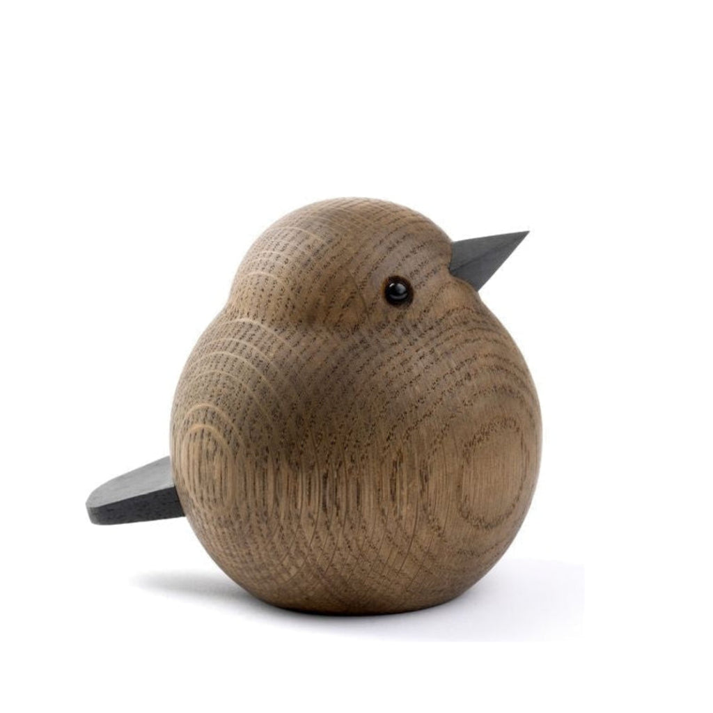 Novoform Design Mama Sparrow Decorative Figure, Dark Stained Oak