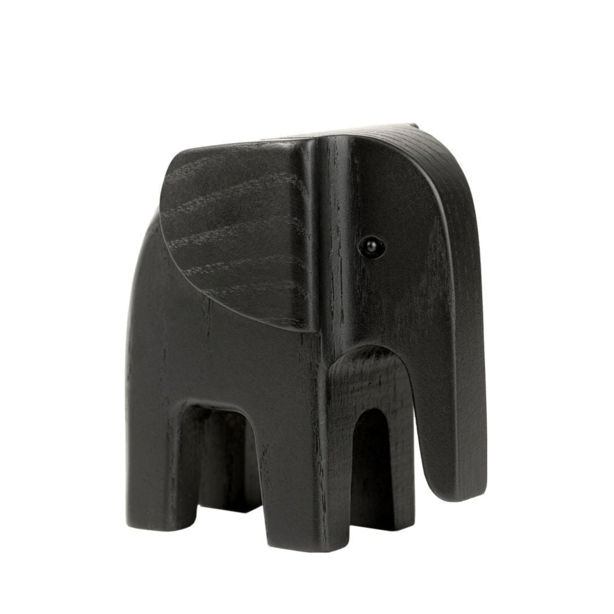 Novoform Design Baby Elephant Decorative Figure, Ash Black