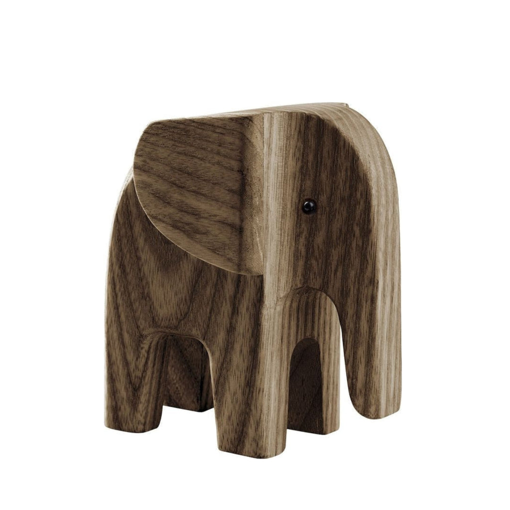 Novoform Design Baby Elephant Decorative Figure, Ash Stained