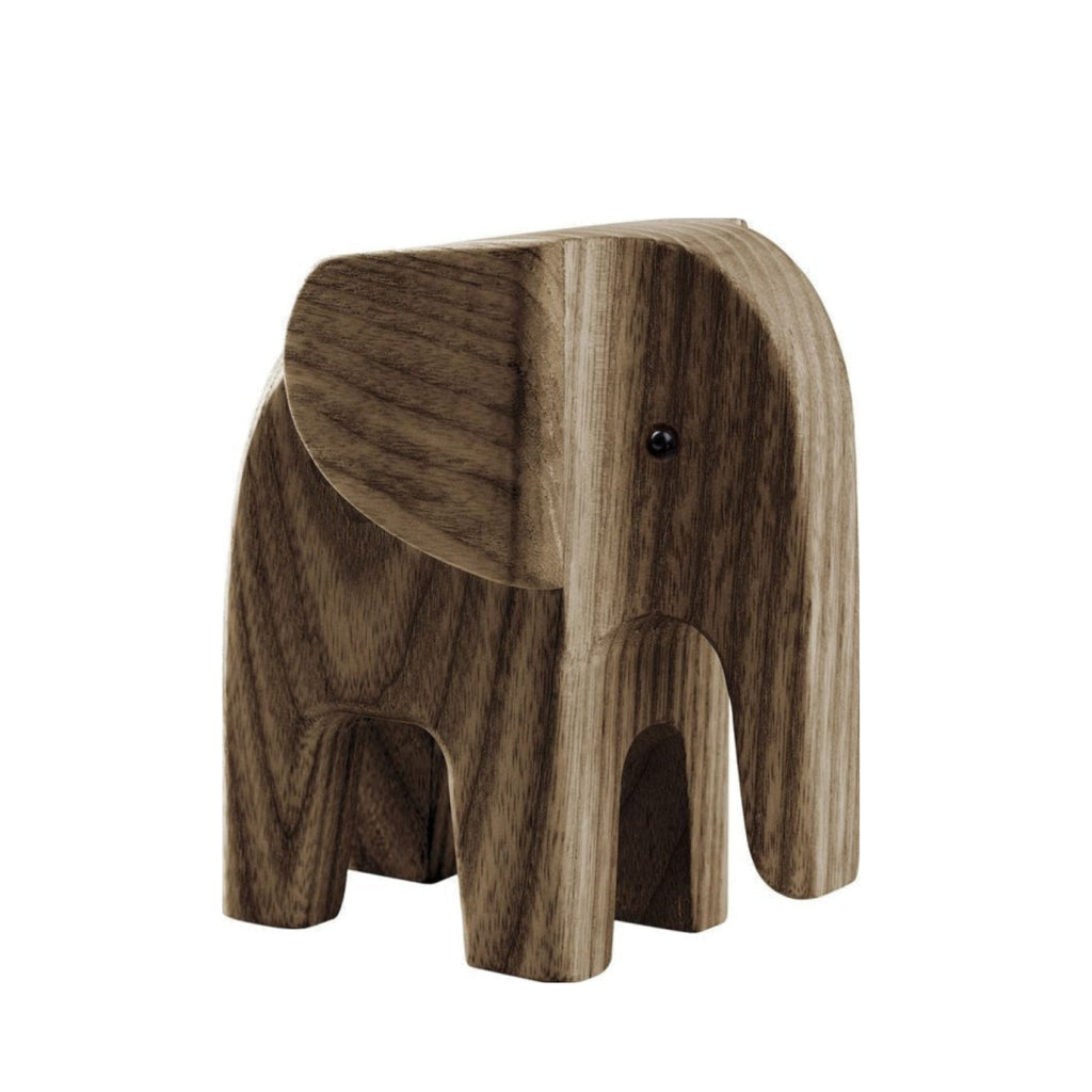 Novoform Design Baby Elephant Decorative Figure, Ash Stained