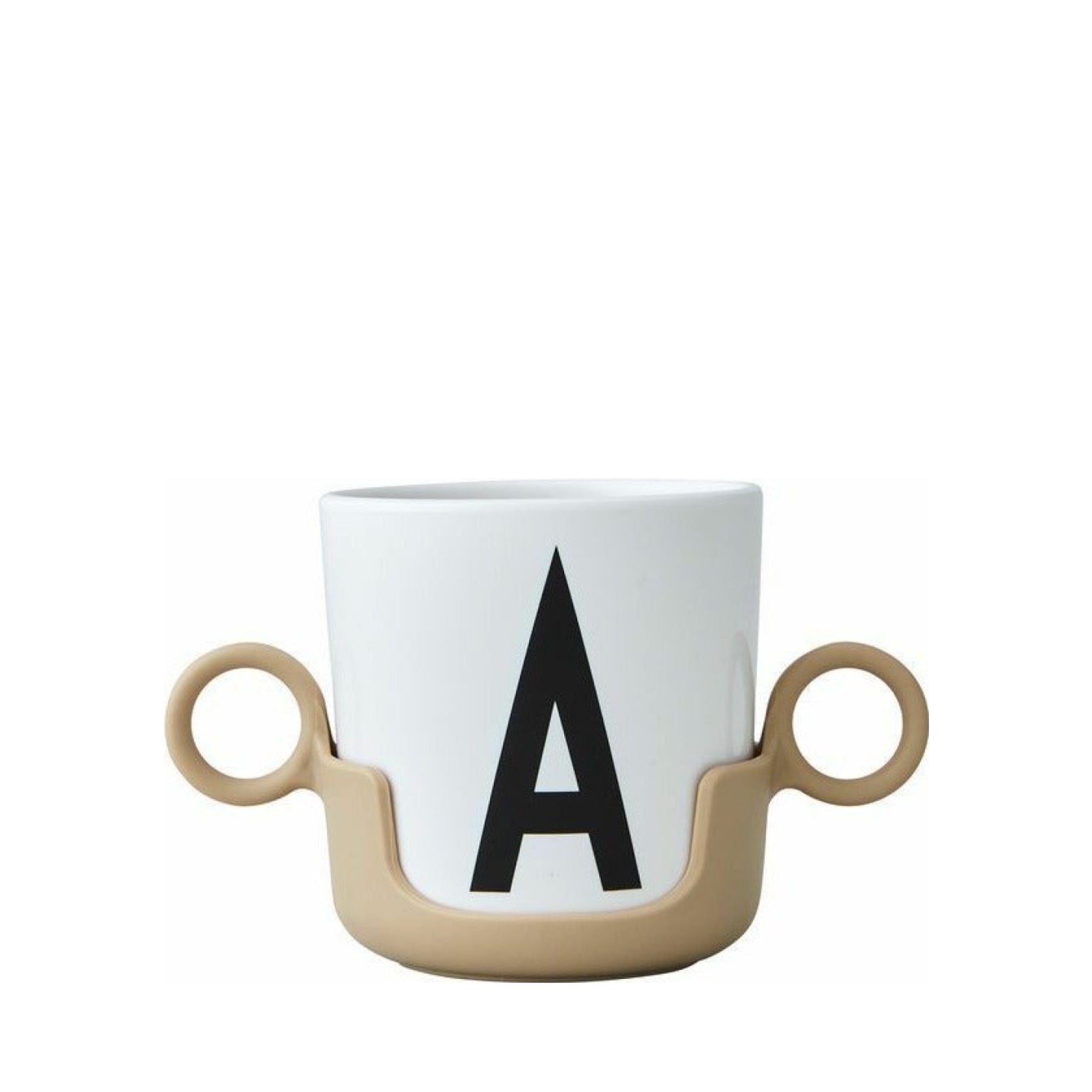 Design Letters Cup Handle for Melamine Cup, beige